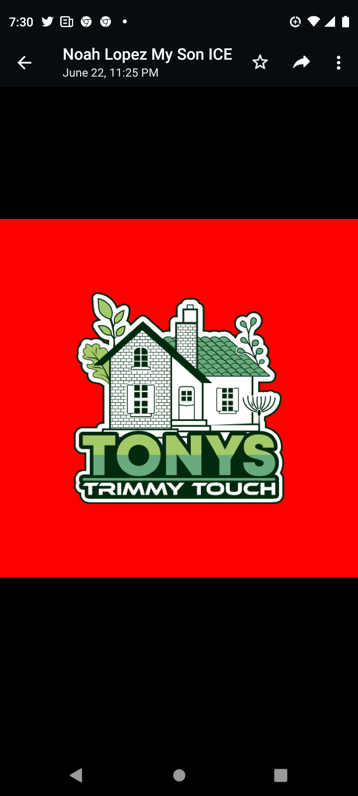 Tonys Trimmy Touch Logo