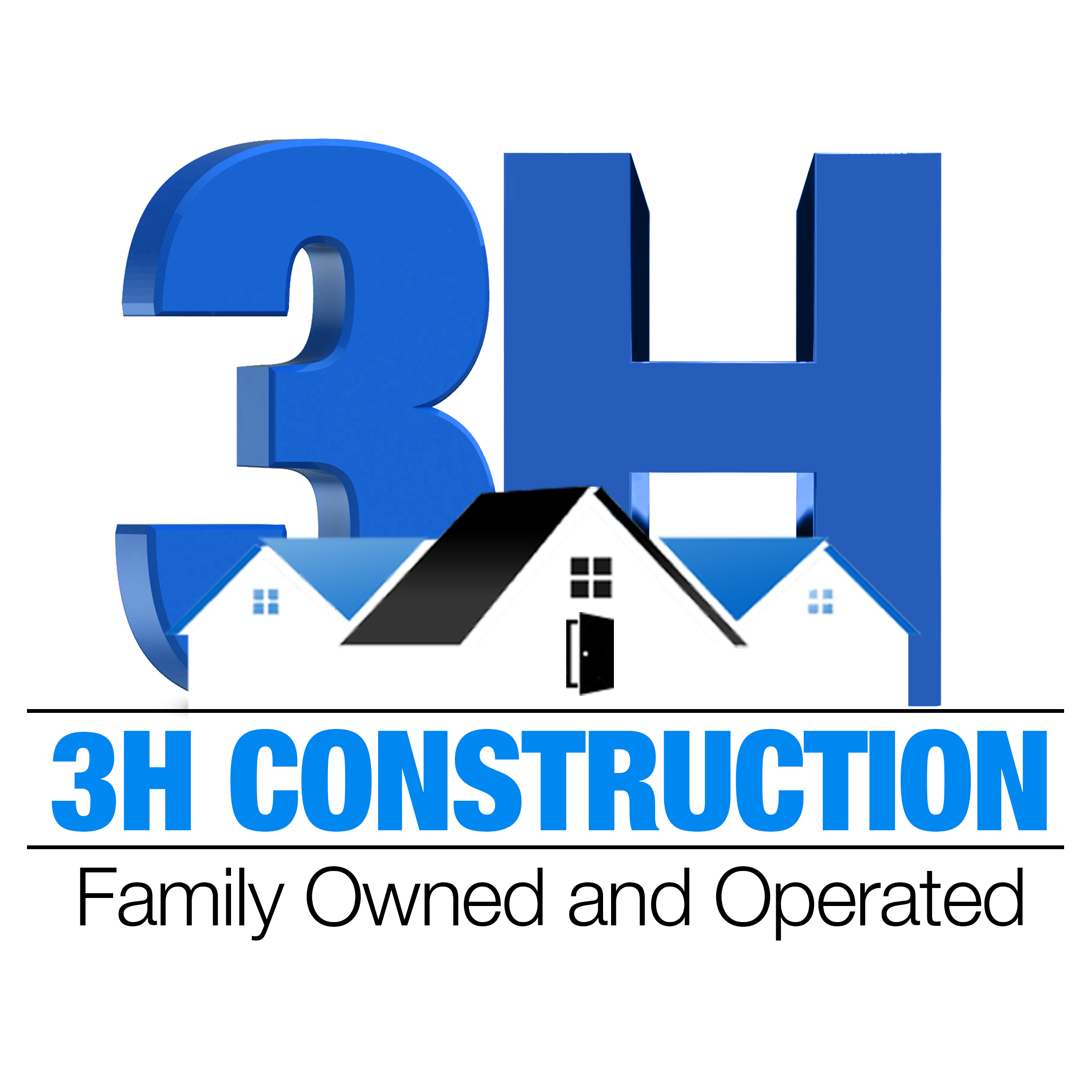 3H Construction LLC Logo