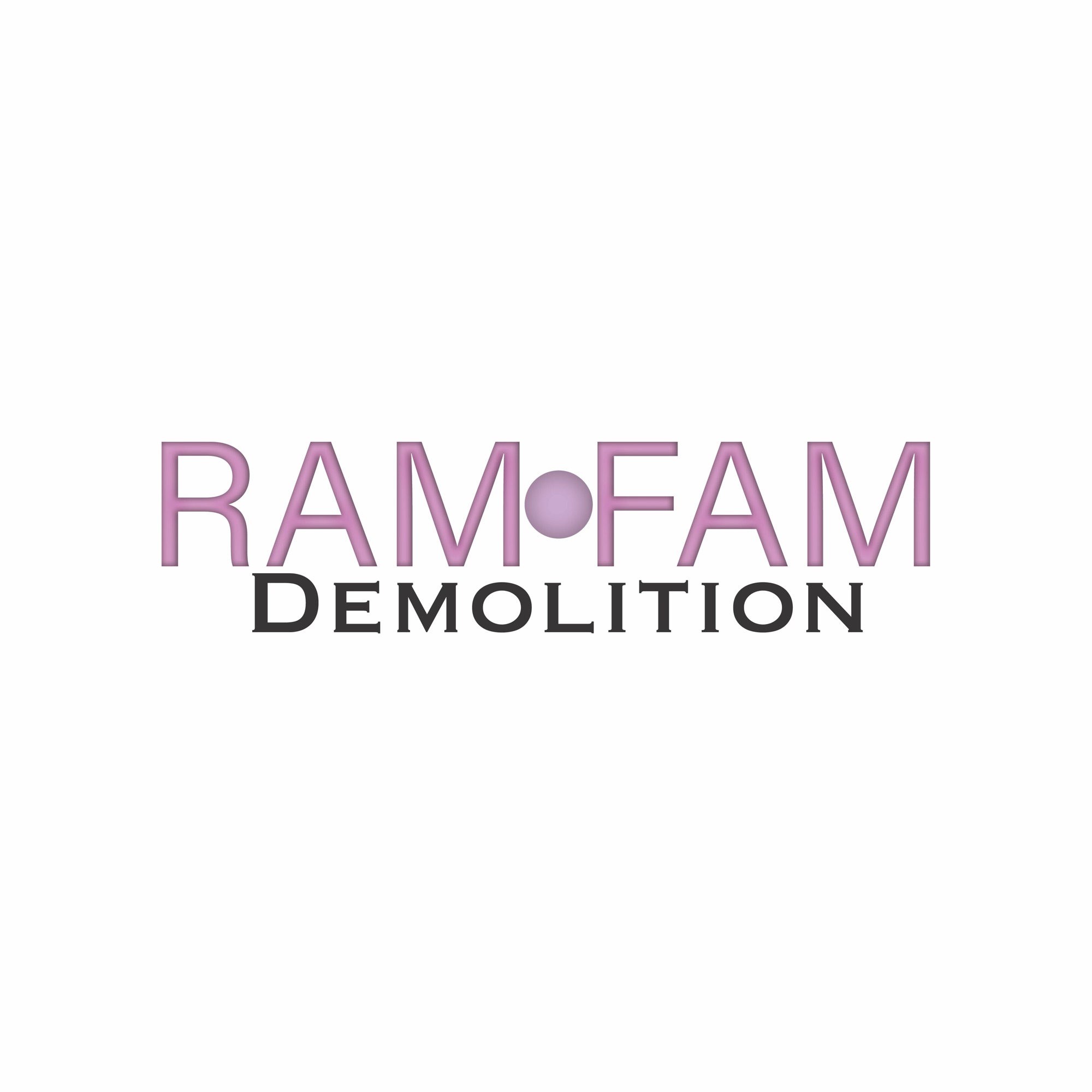 Ram Fam Demo & Grade, Inc. Logo
