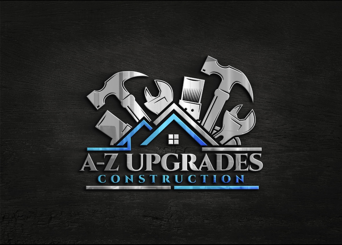 A-Z Upgrades Construction Logo