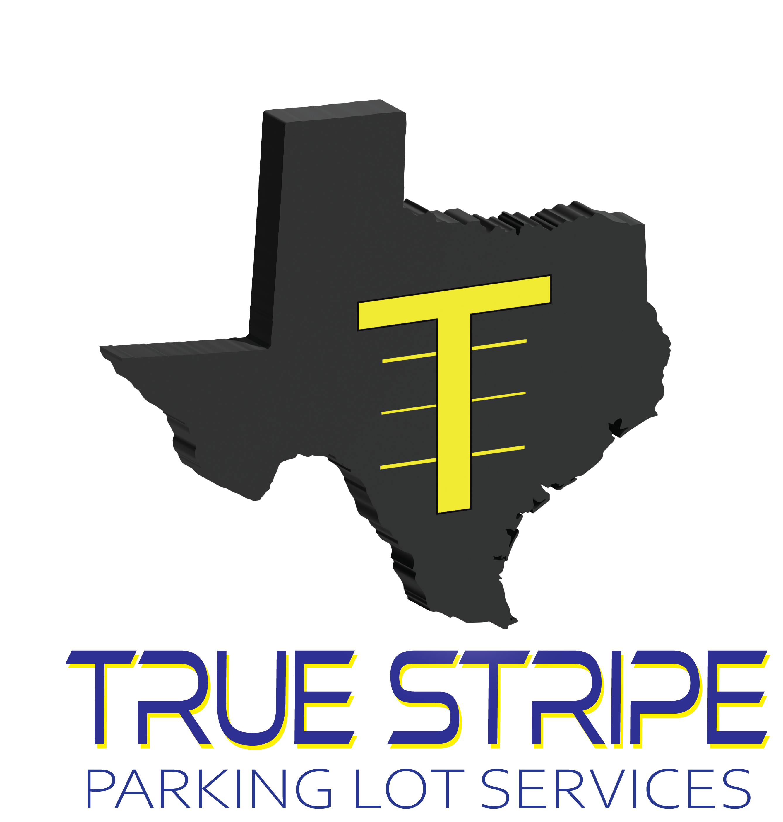 True Stripe Parking Lot Services Logo