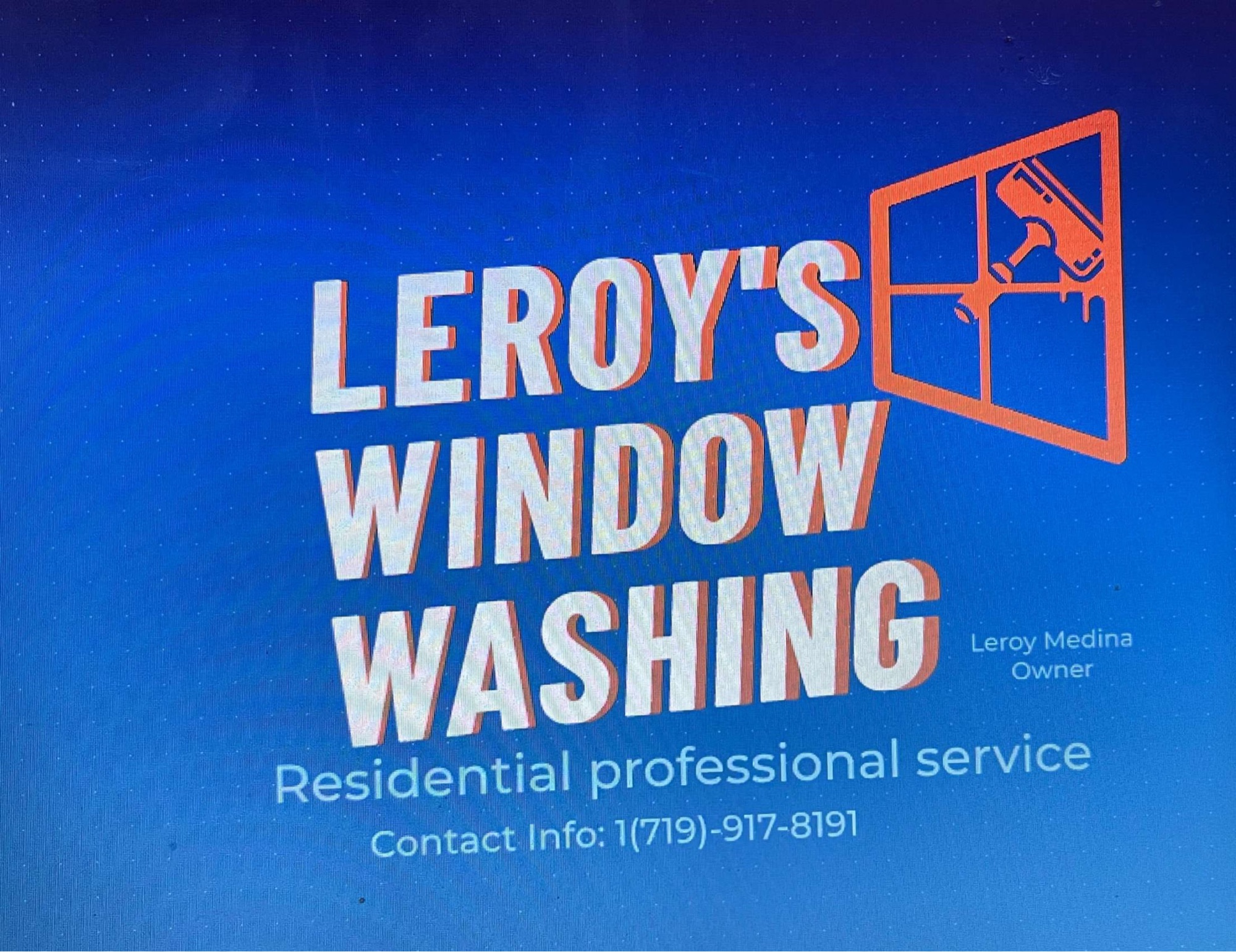 Leroy's Window Washing Logo