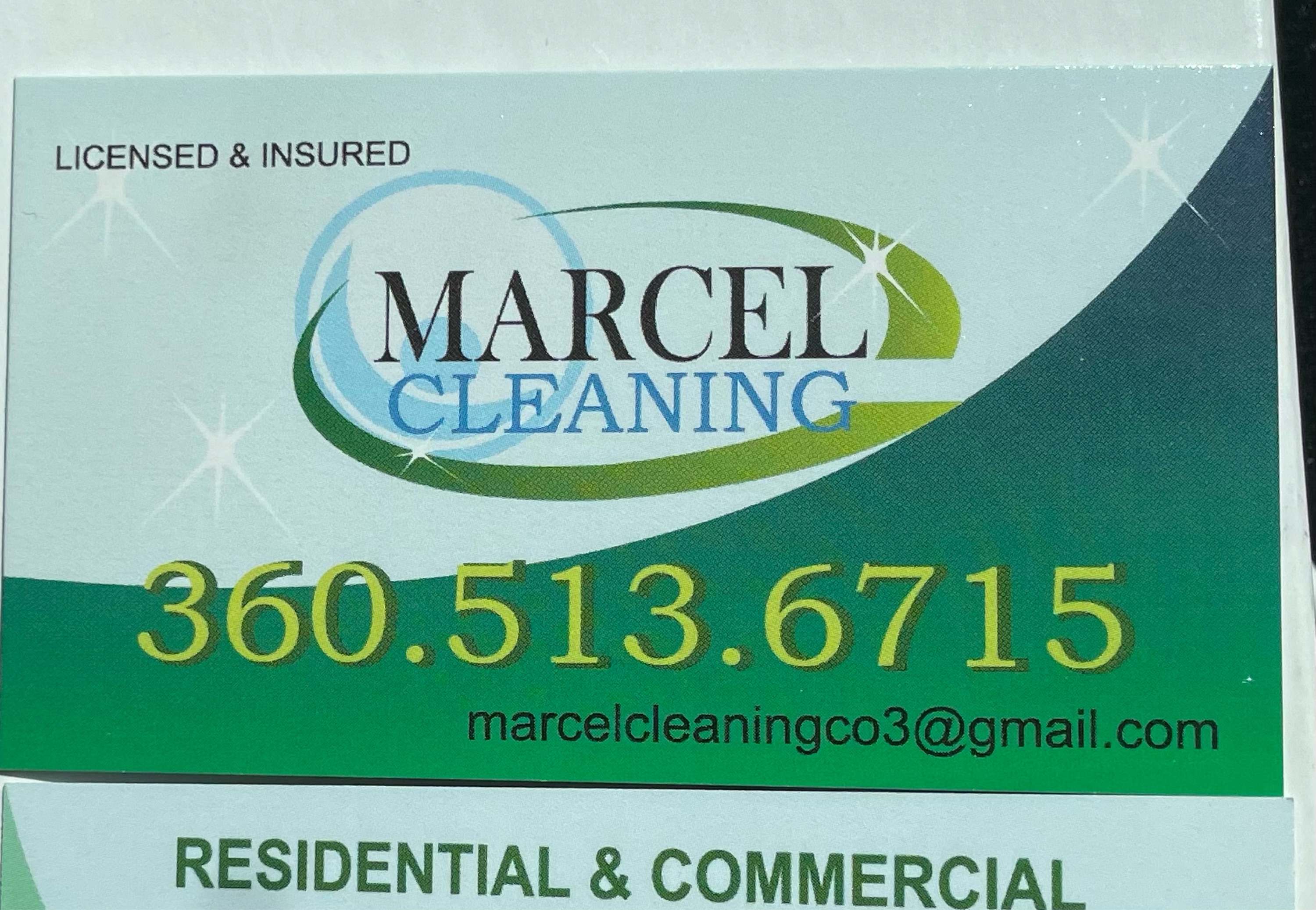Marcel Cleaning, LLC Logo