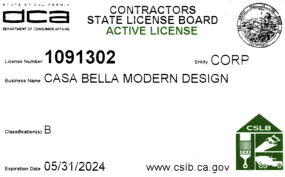 Casa Bella Modern Design Logo
