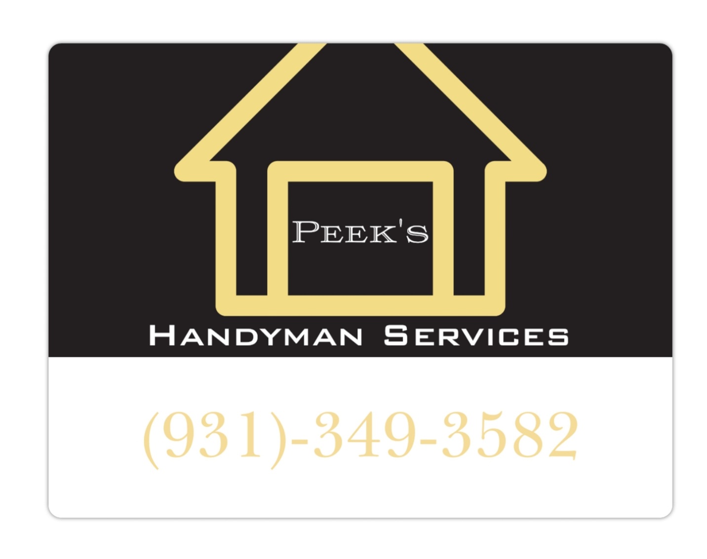 Peek's Handyman Services Logo