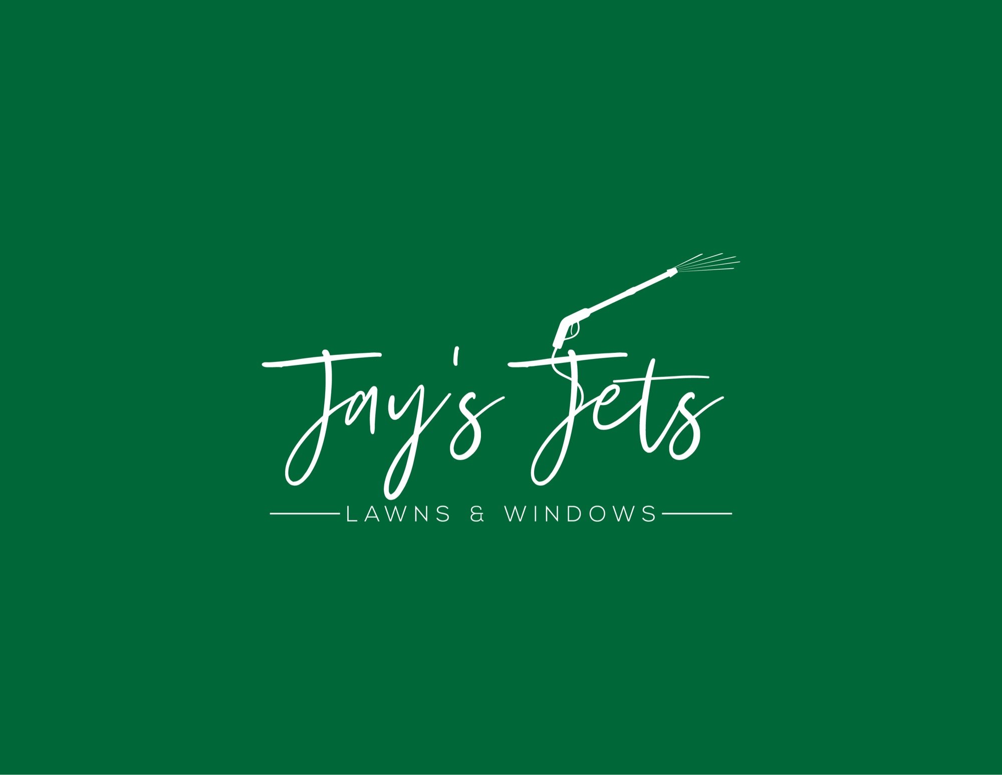 Jay's Jets Lawns & Windows Logo