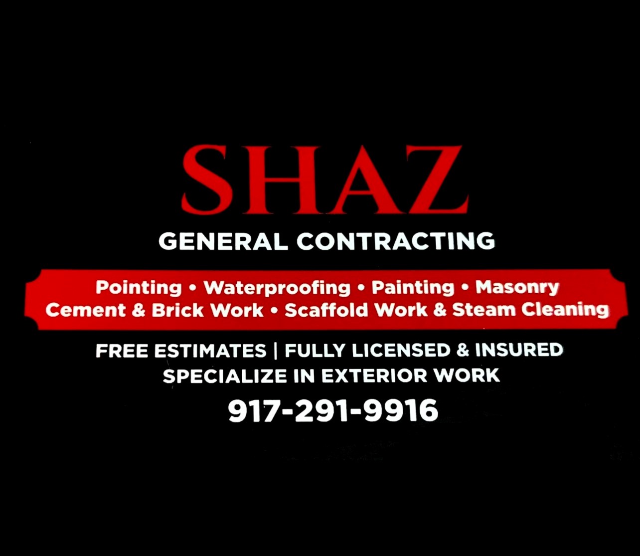 Shaz General Contracting Logo