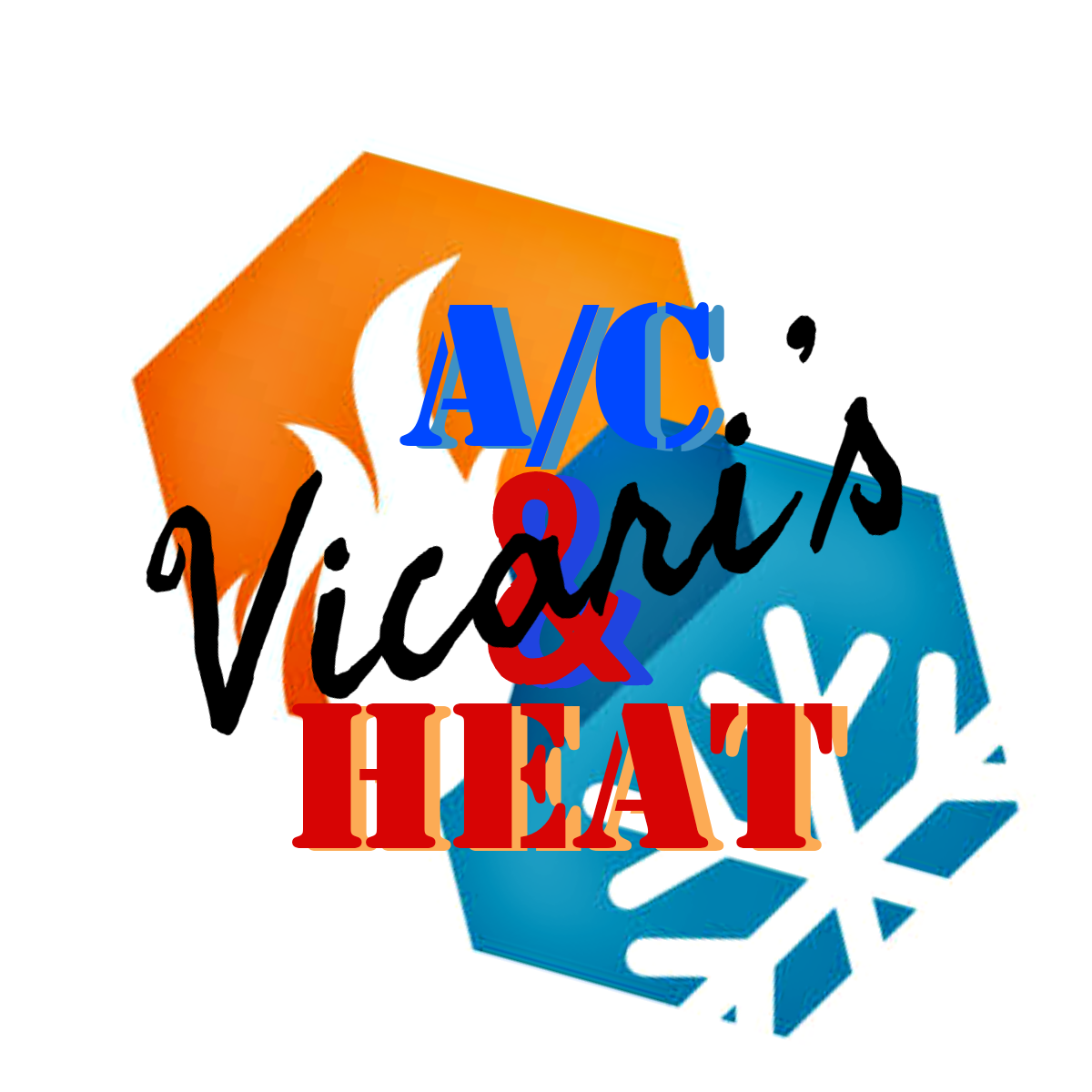 Vicaris AC and Heat Logo