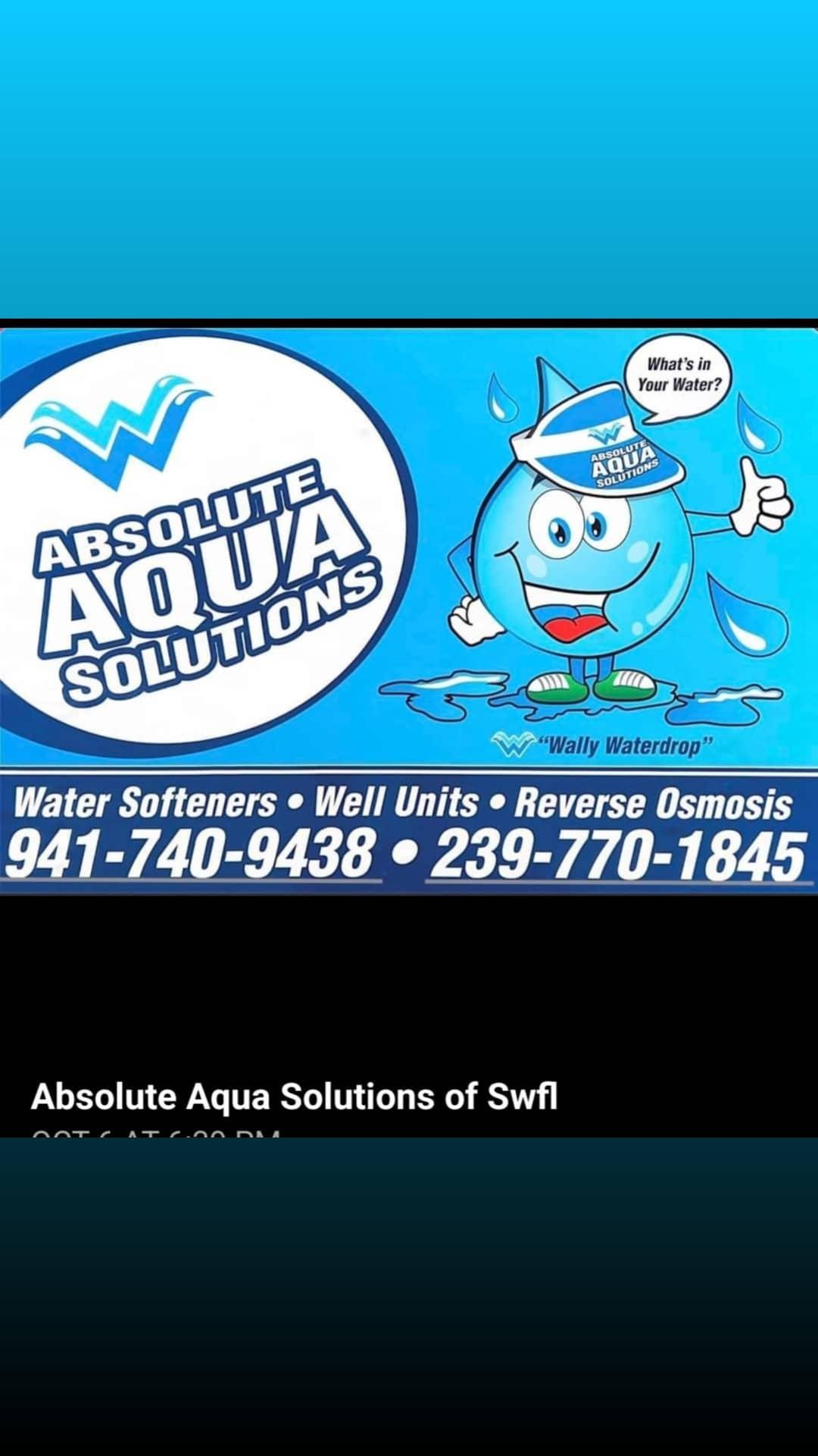 Absolute Aqua Solutions of SWFL, LLC Logo