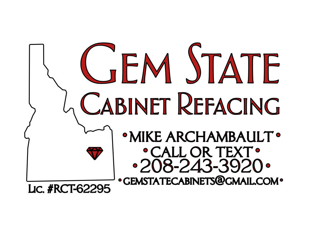 Gem State Cabinet Refacing Logo