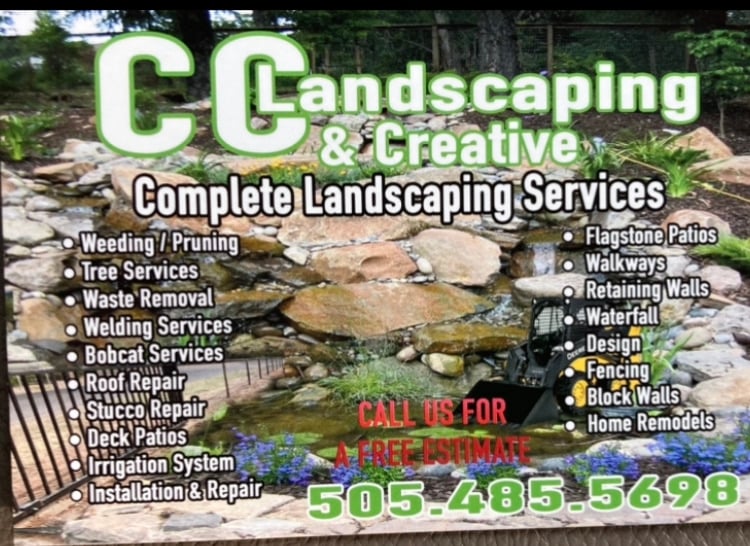 CC Landscaping and Creative Logo