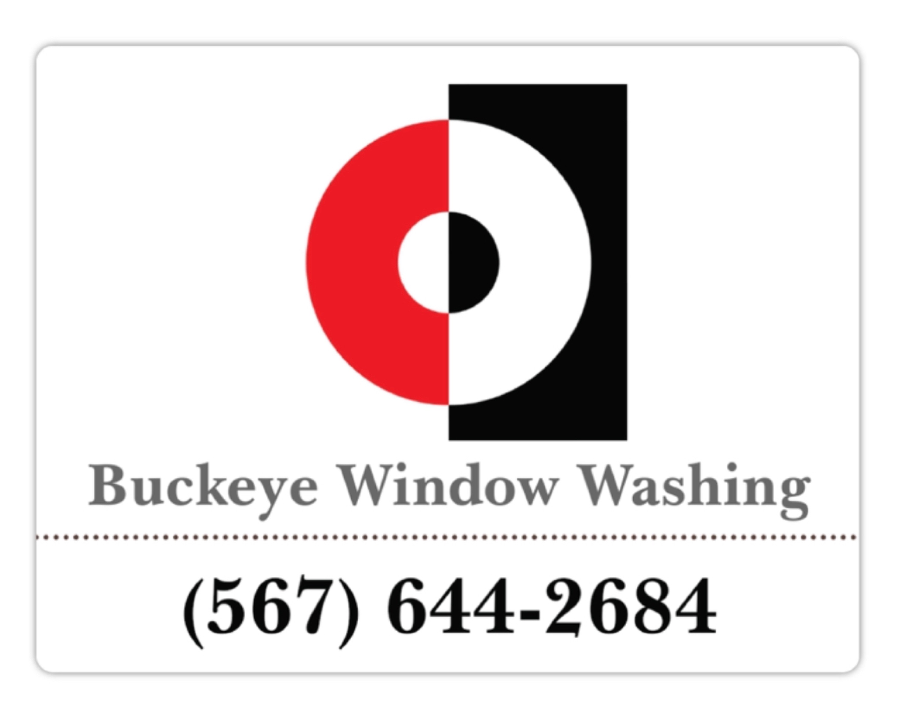 Buckeye Glass Cleaning Logo
