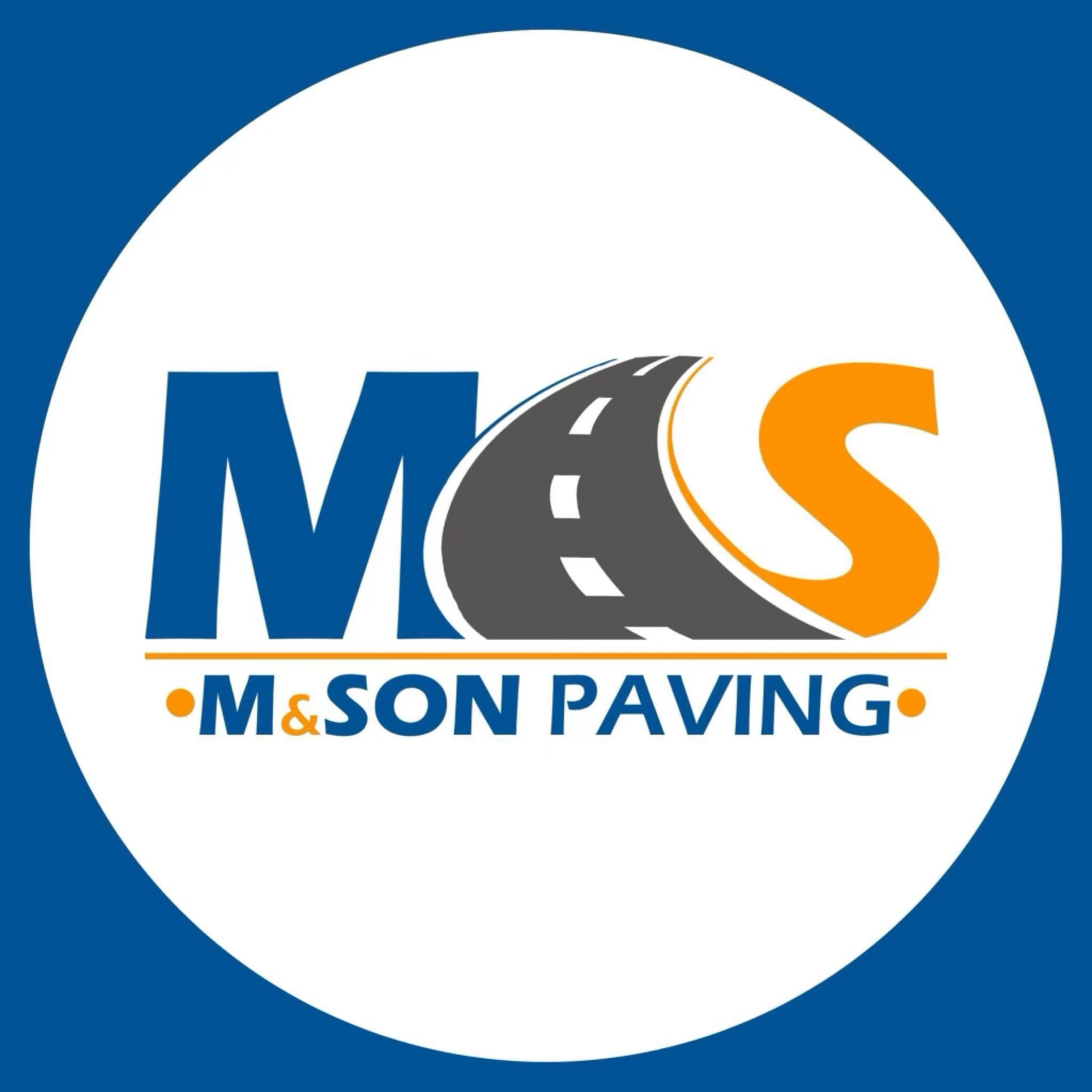 M & Son Paving, LLC Logo