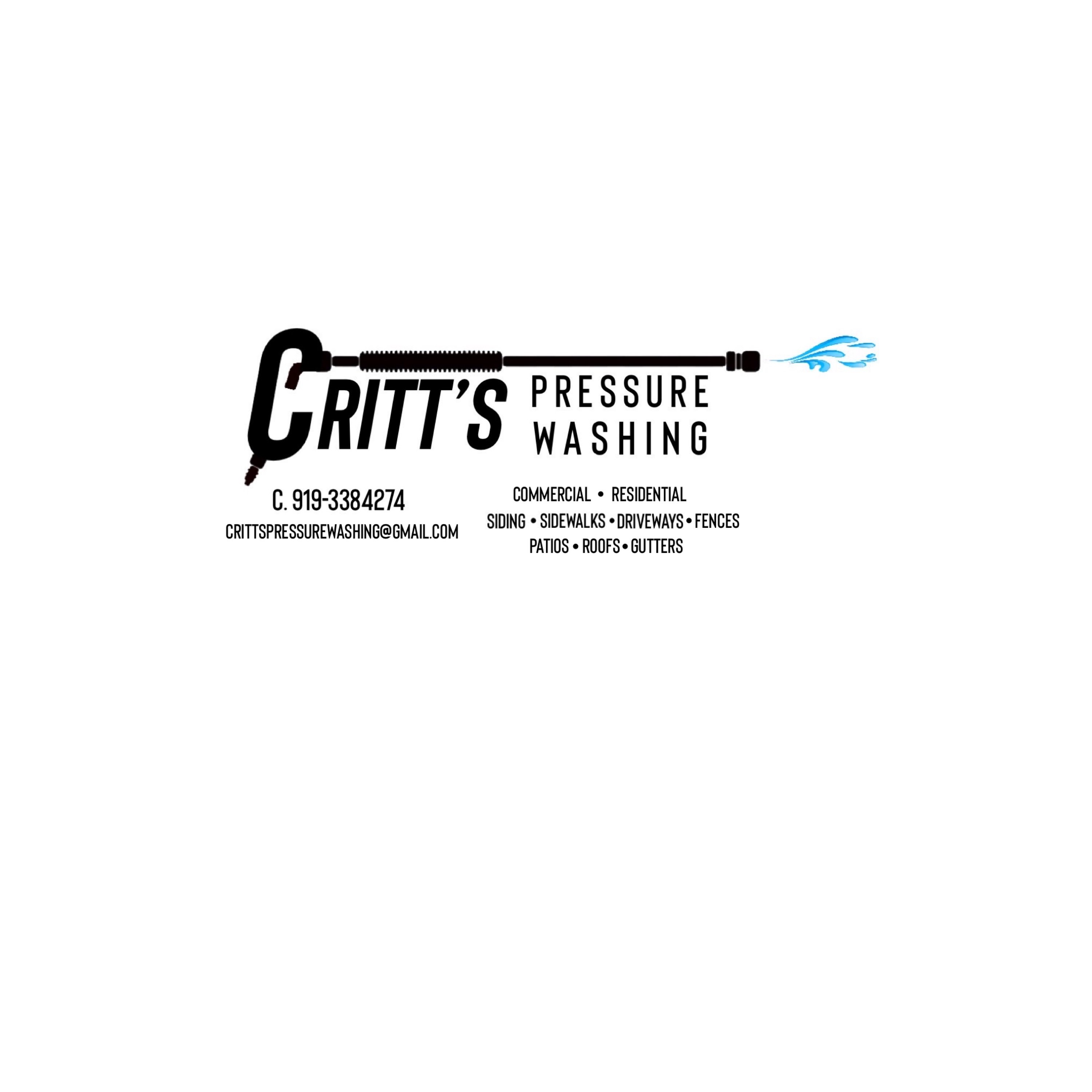 Critts Pressure Washing LLC Logo