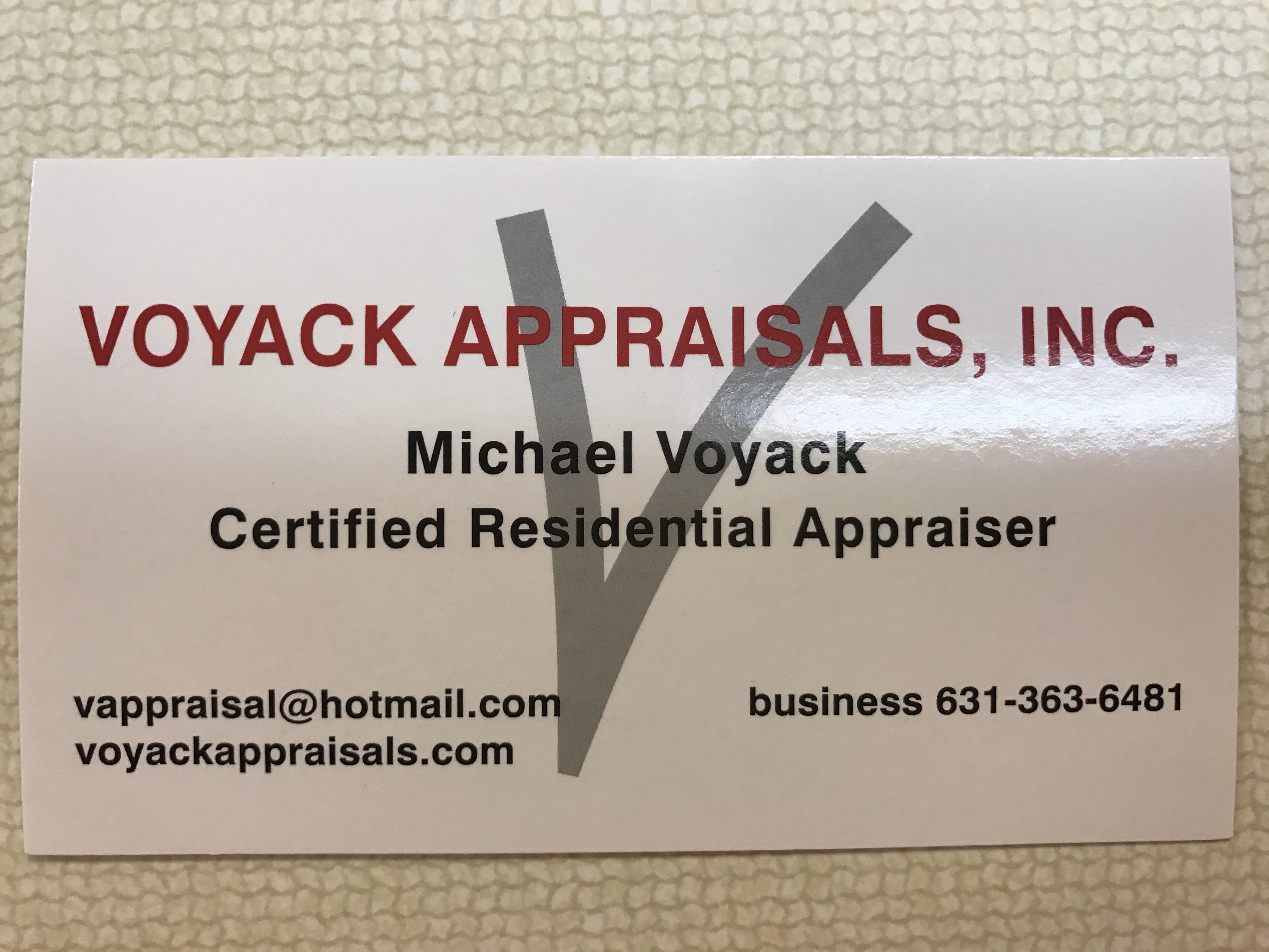 Voyack Appraisals Logo
