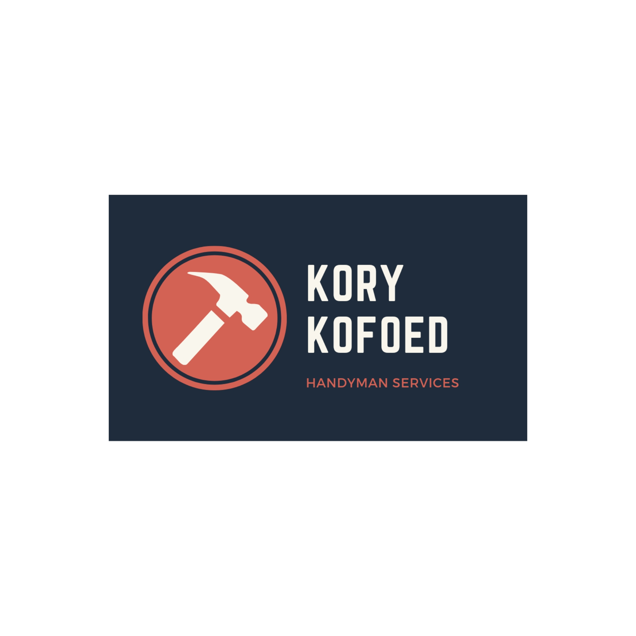 Kory Kofoed Handyman Logo