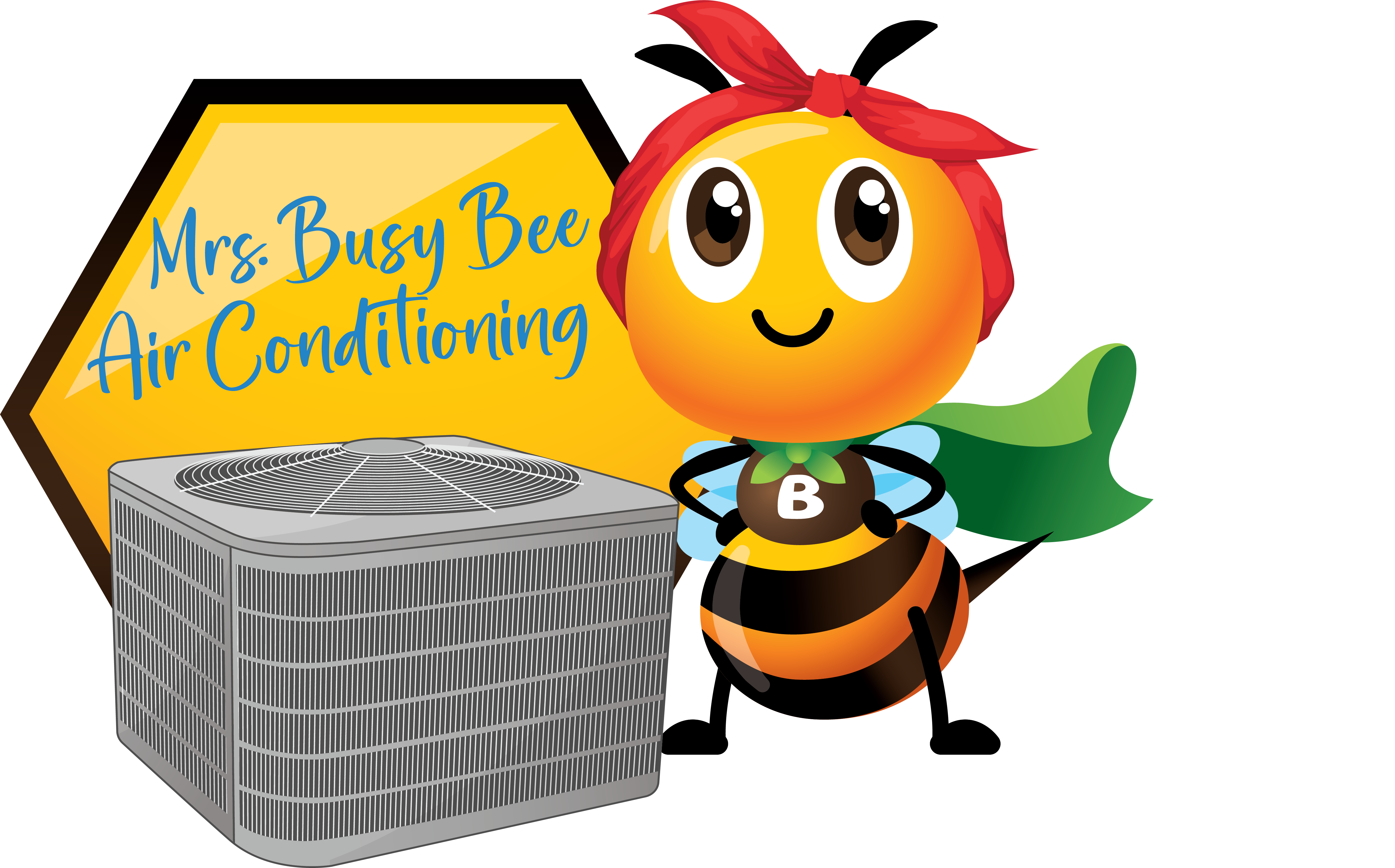 Mrs. Busy Bee Air Conditioning and Heating, LLC Logo