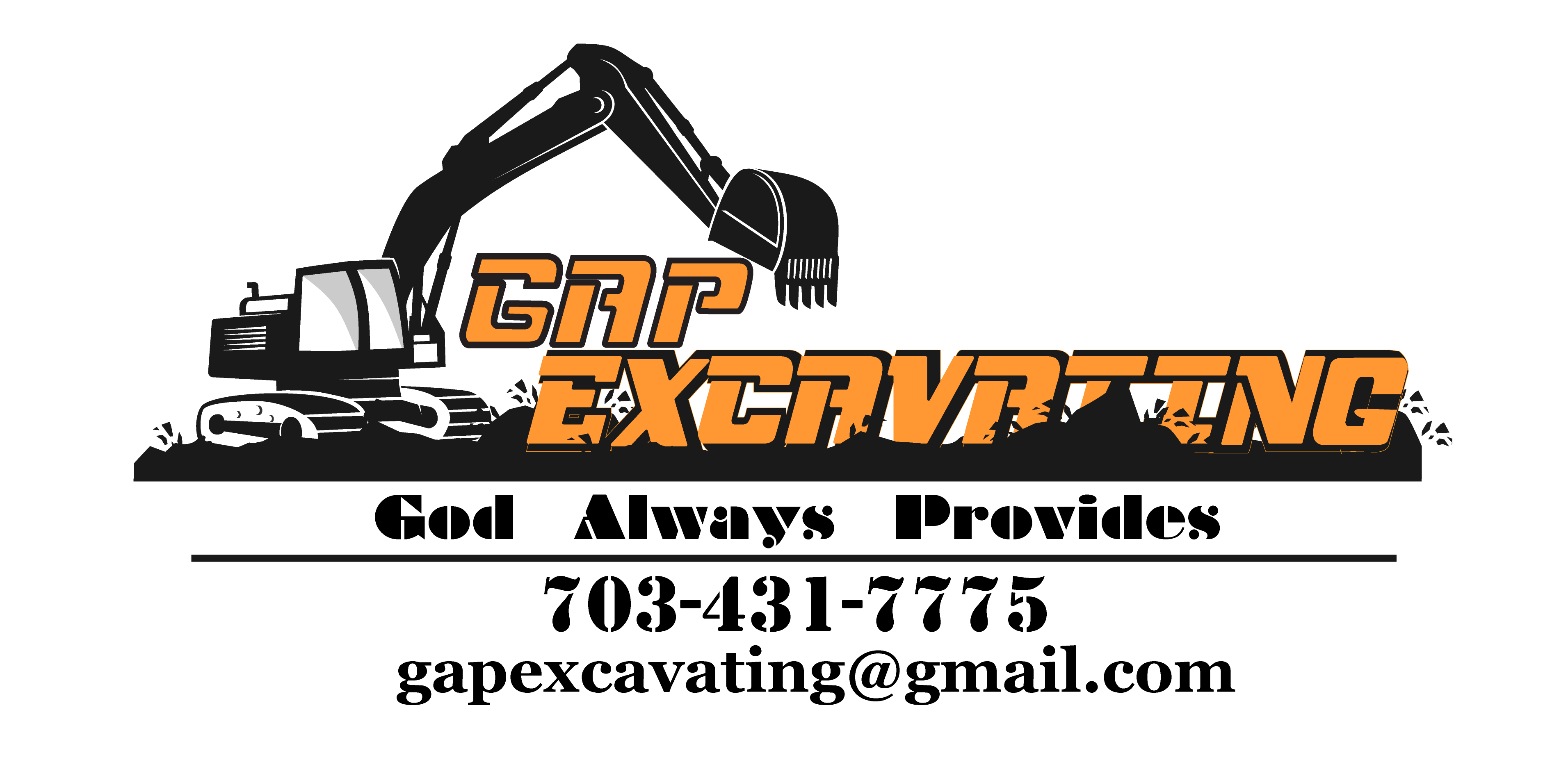GAP Excavating Logo