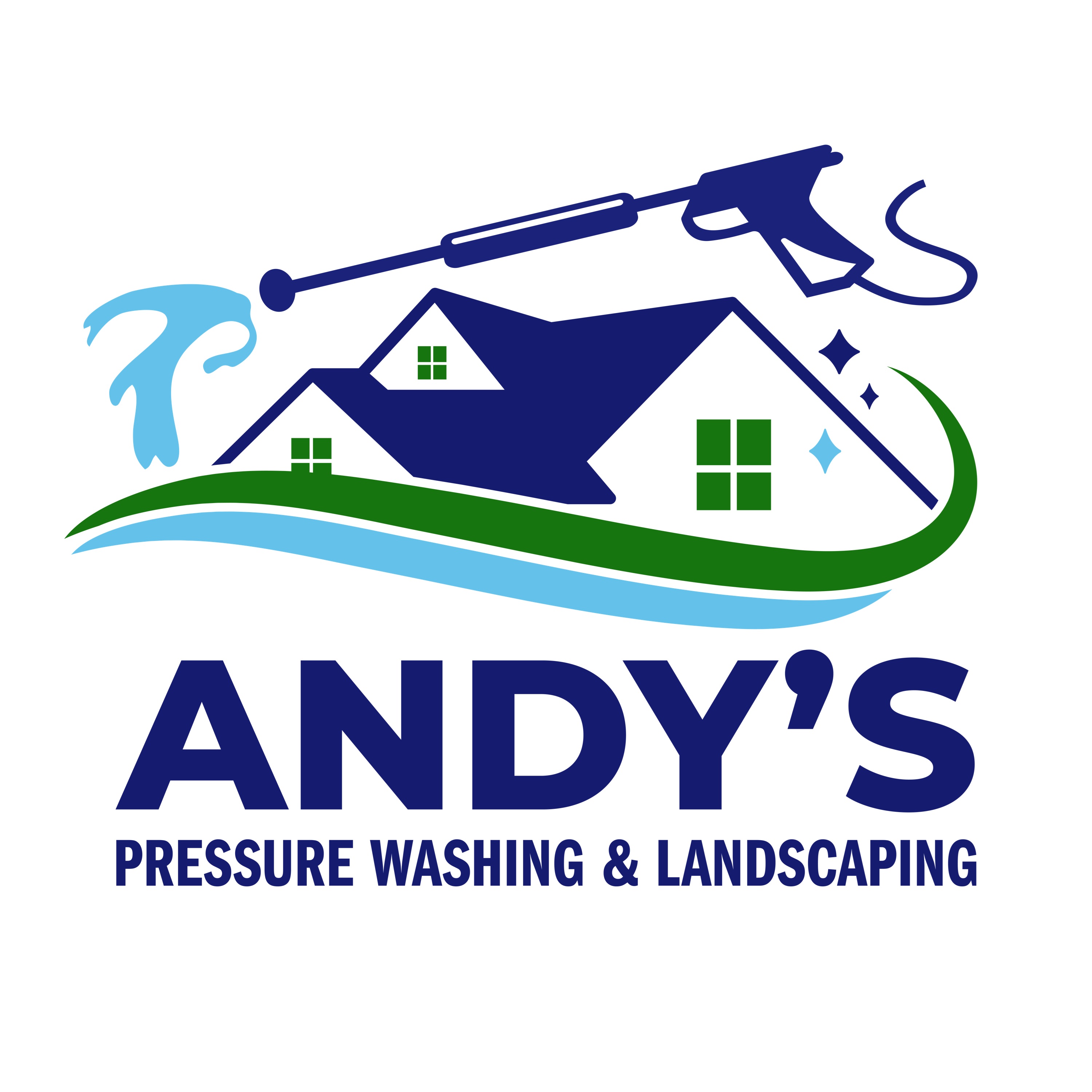 Andy's Pressure Washing & Landscaping Logo