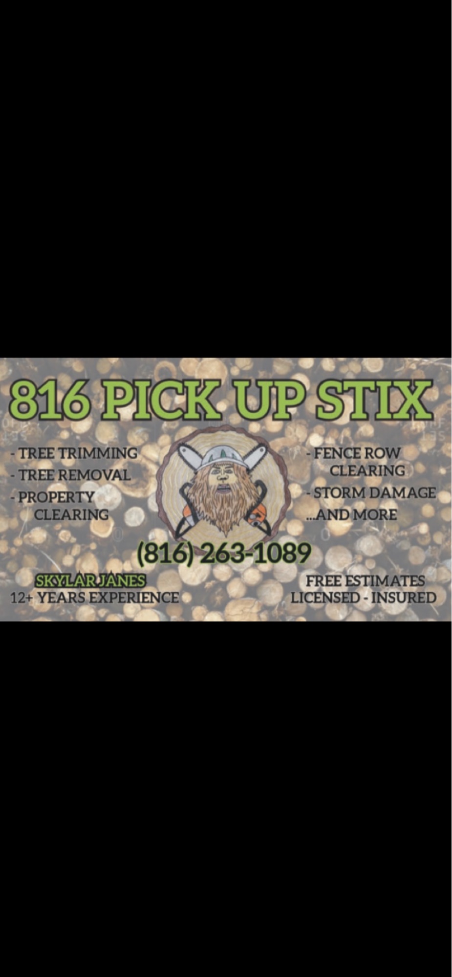 816 Pick Up Stix, LLC Logo