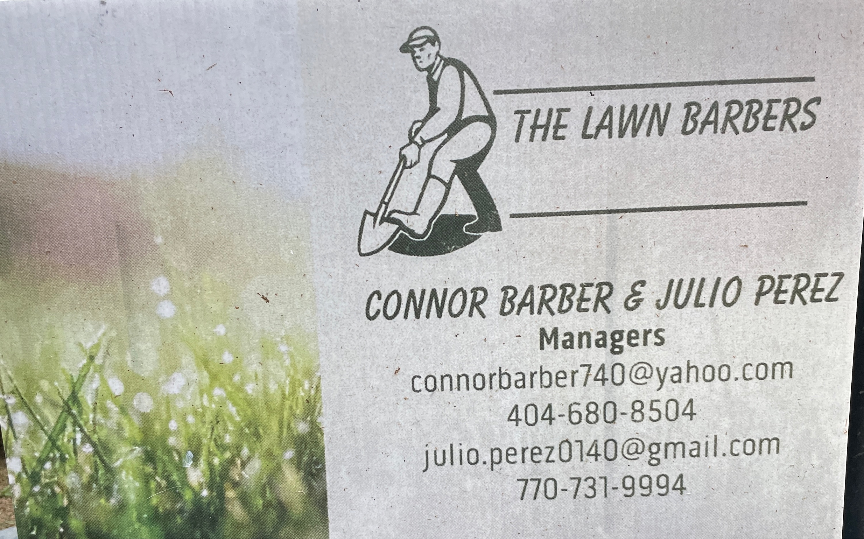 Lawn Barbers Logo