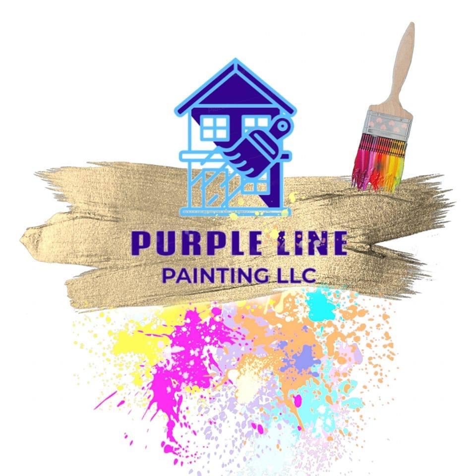 Purple Line Painting Logo