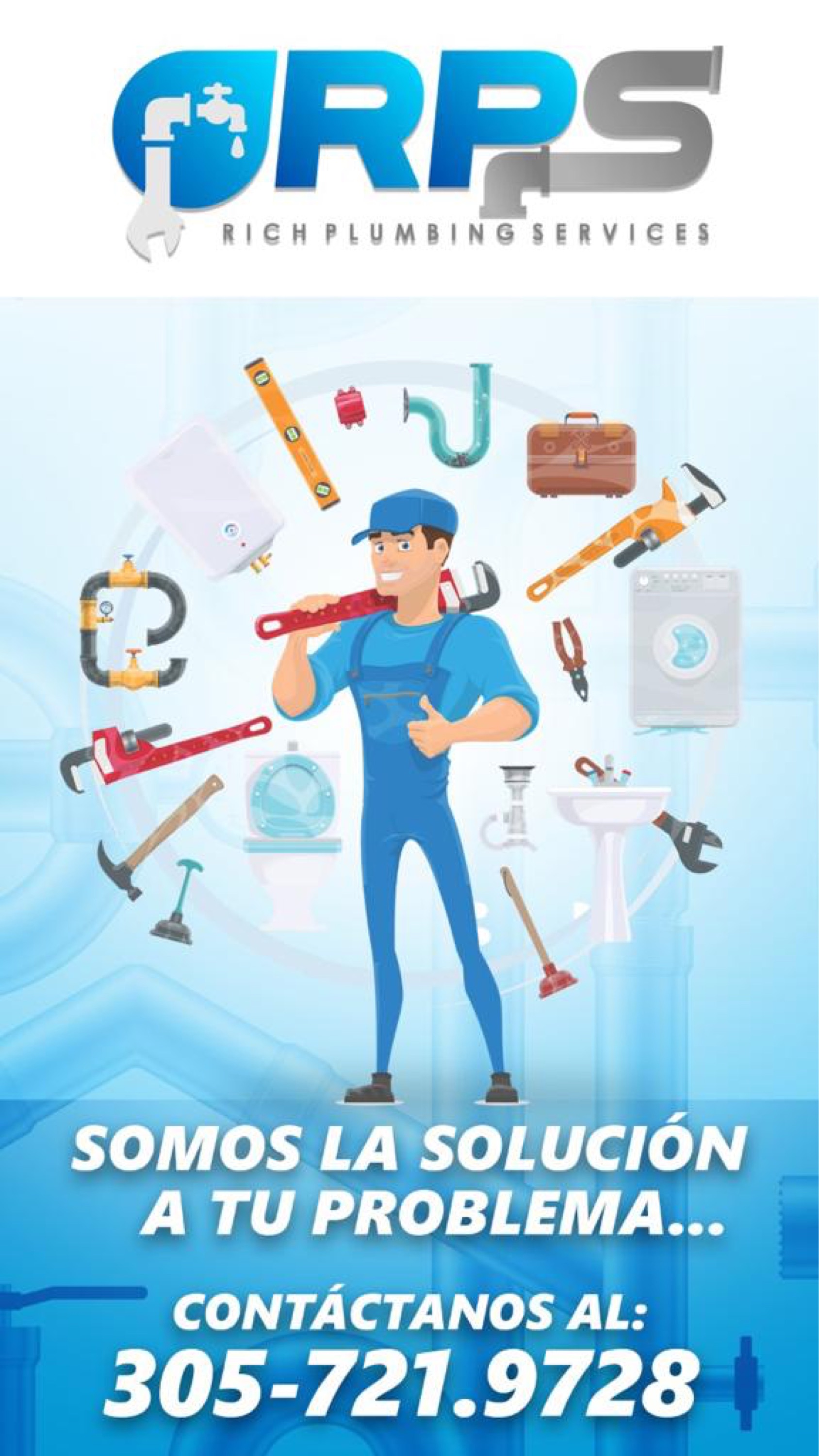 Rich's Plumbing Services Logo