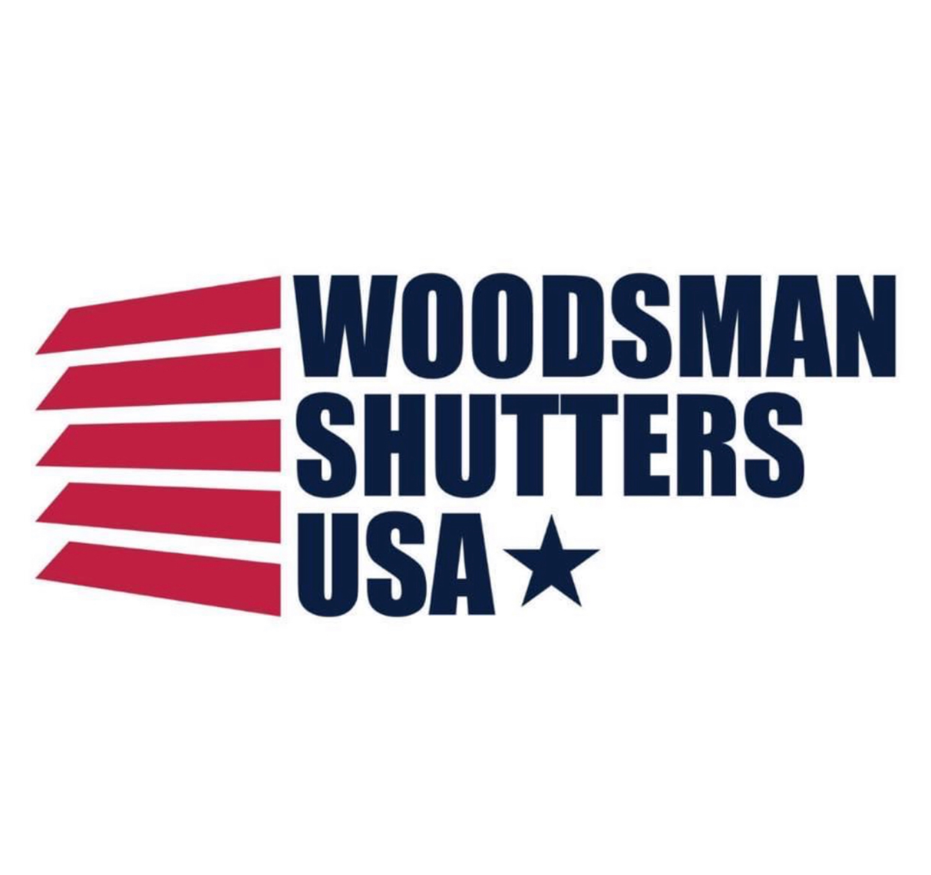 Woodsman Shutters and Blinds, LLC Logo