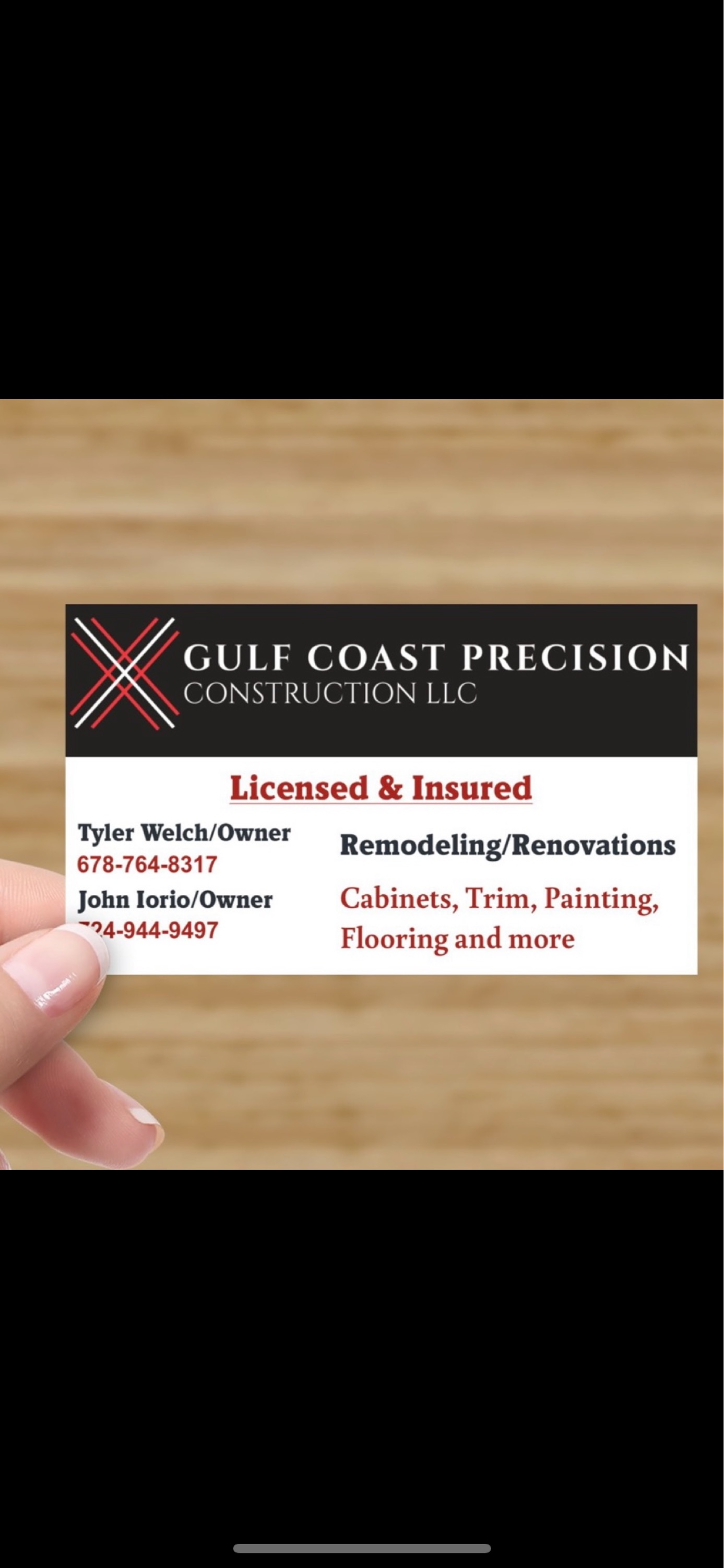 Gulf Coast Precision Construction, LLC Logo