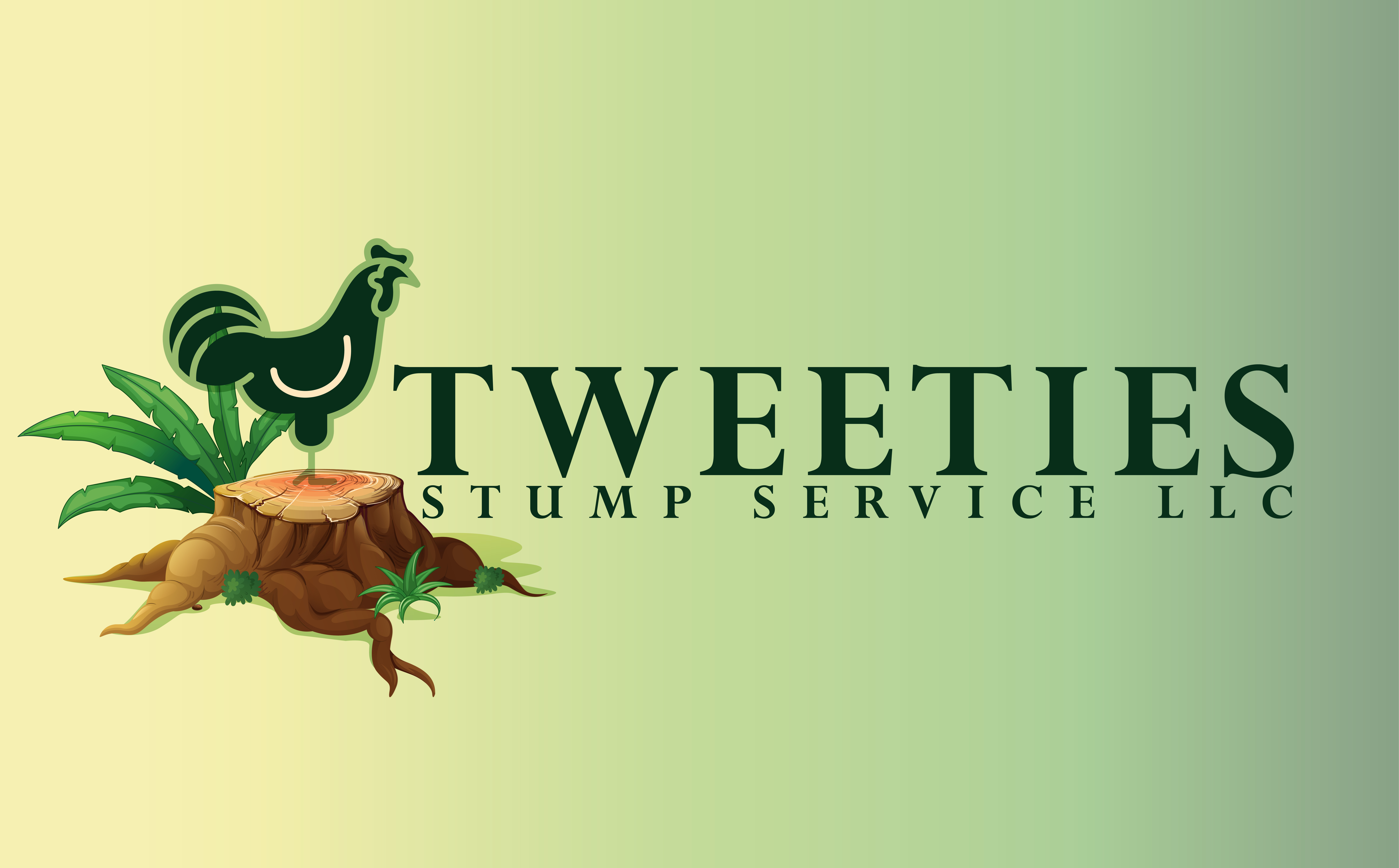Tweeties Stump Service LLC Logo