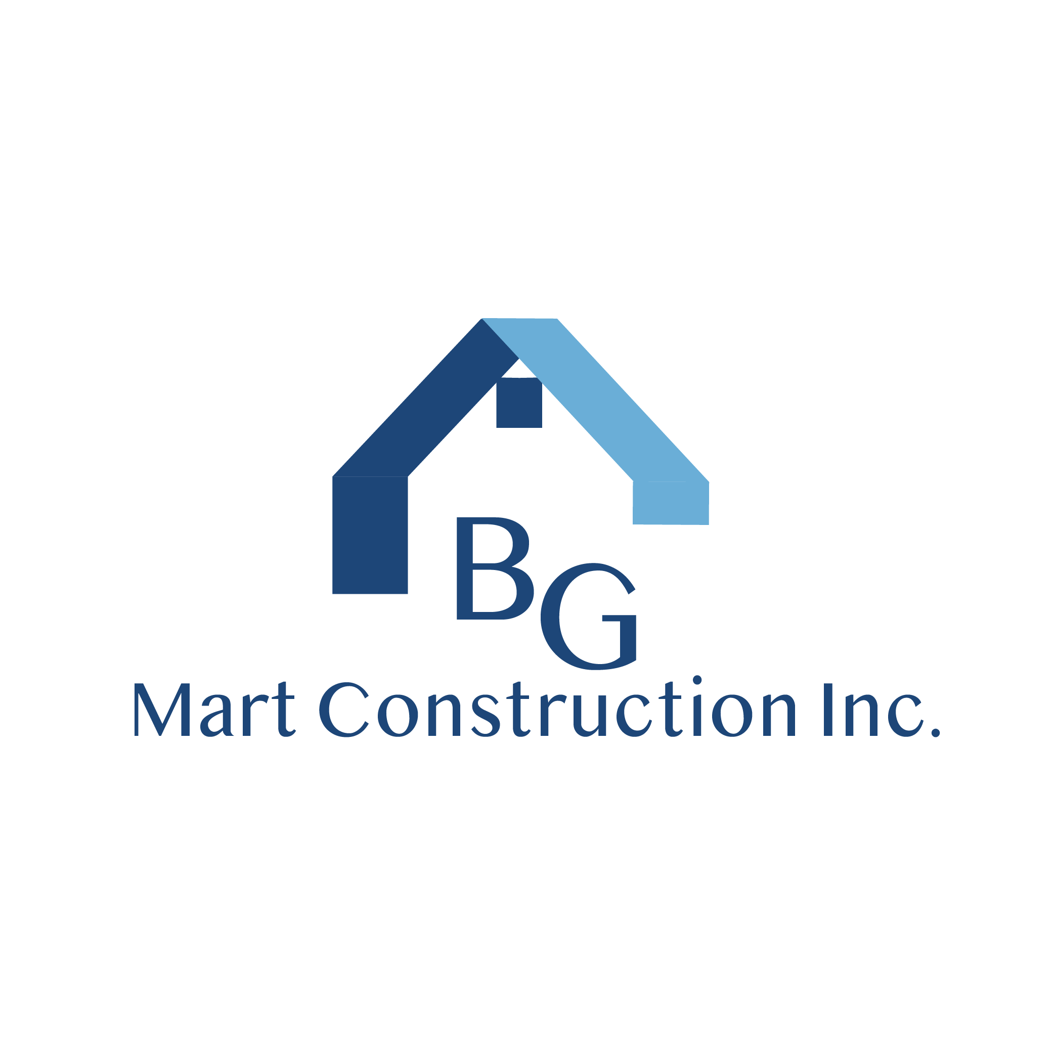 BG Mart Construction Inc. Logo
