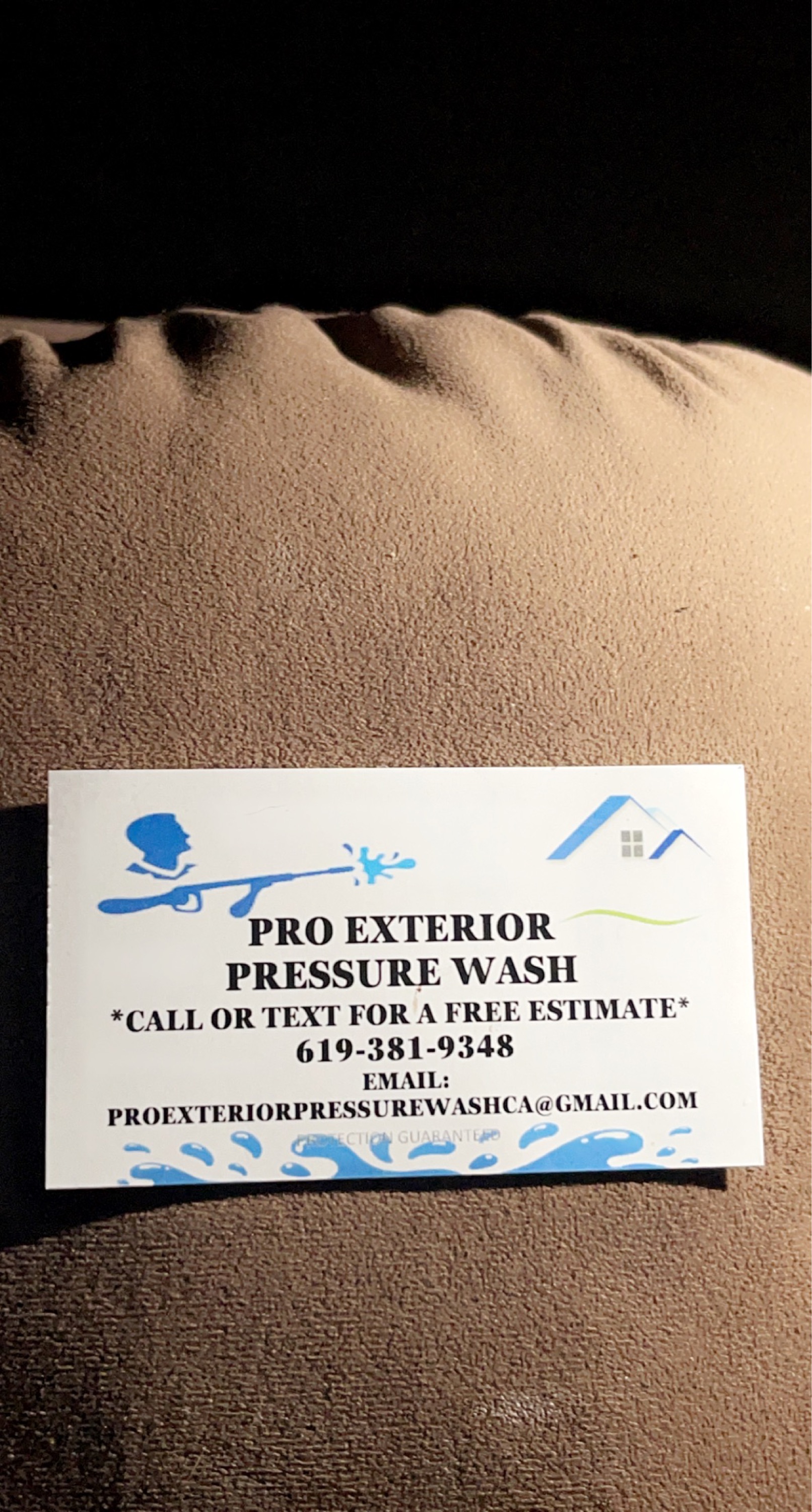 Pro Exterior Pressure Wash Logo