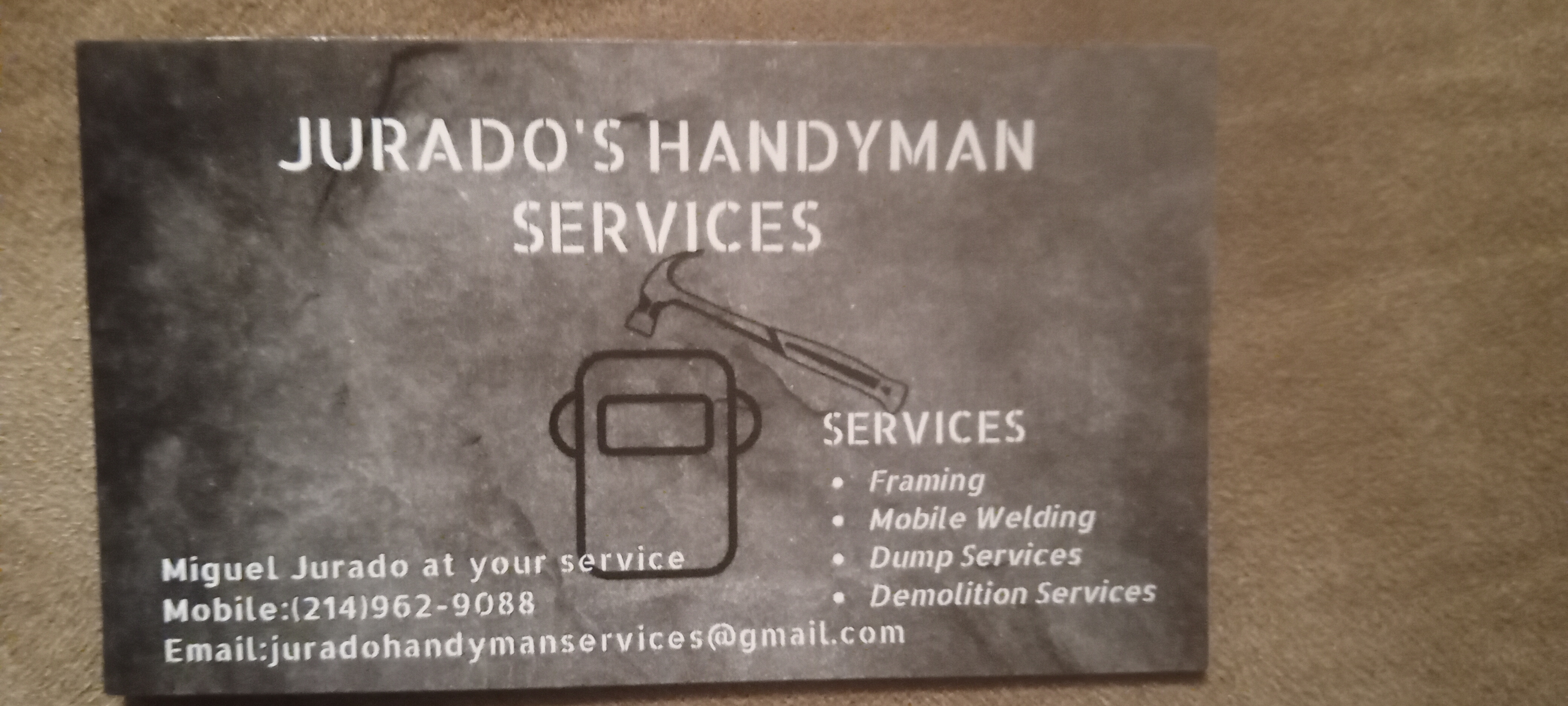 Jurado Handyman Services Logo