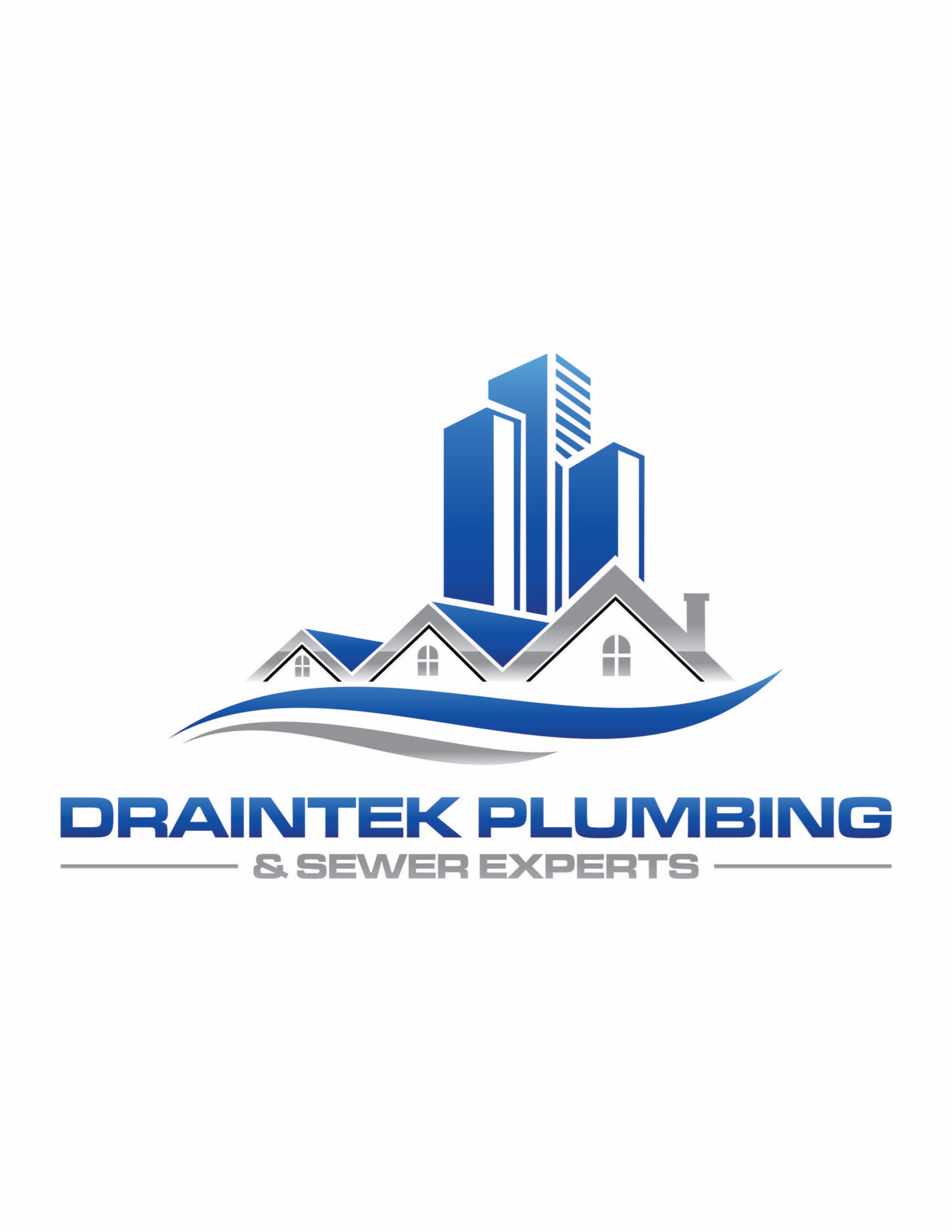 Draintek Plumbing & Sewer Experts, Inc. Logo