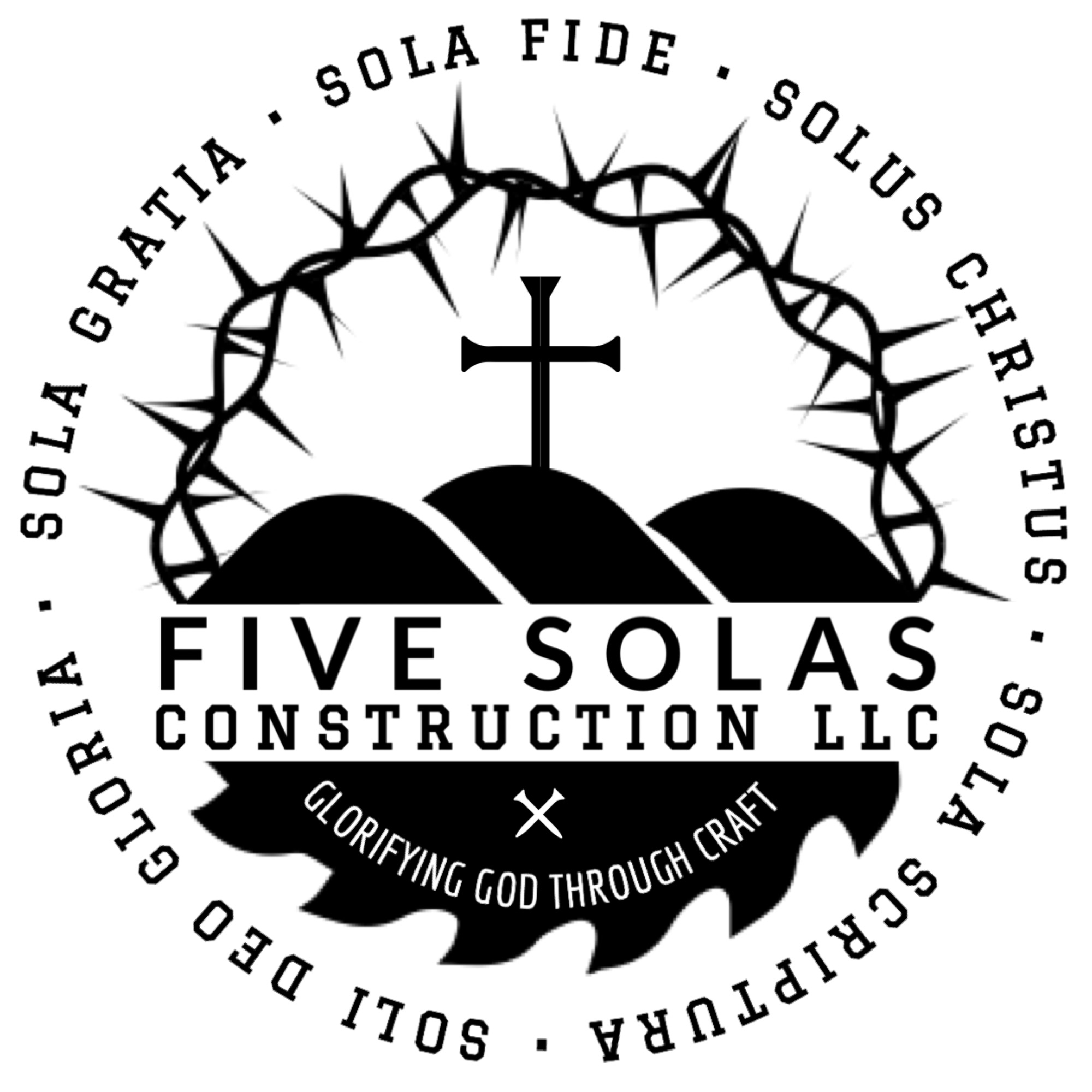 Five Solas Construction, LLC. Logo