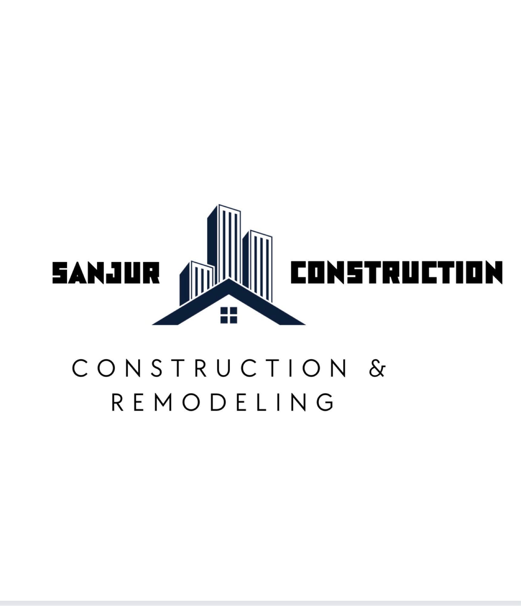 Sanjur Construction Logo