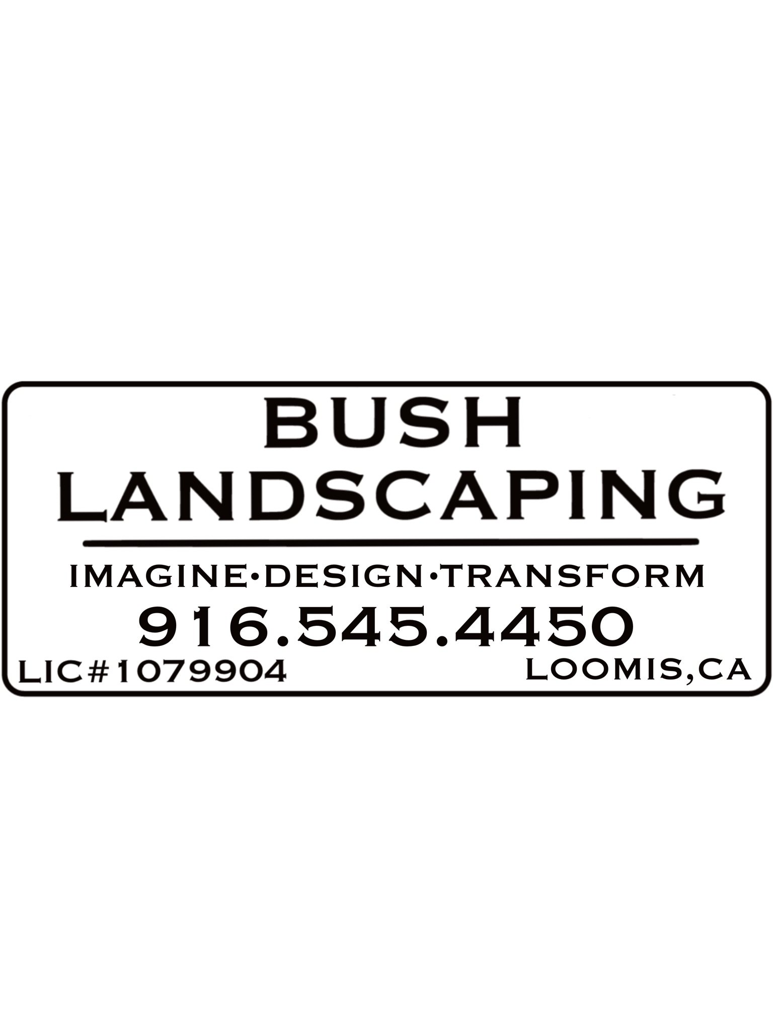 Bush Landscaping, Inc Logo