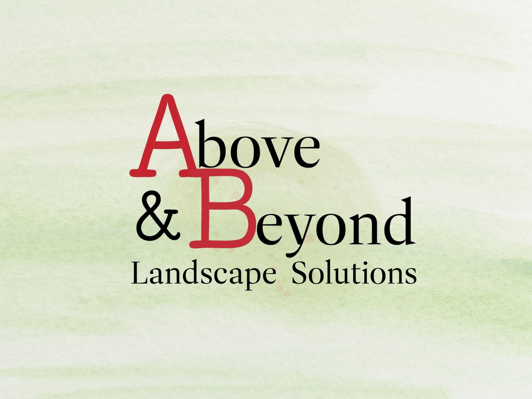 Above & Beyond Landscape Solutions Ohio Logo