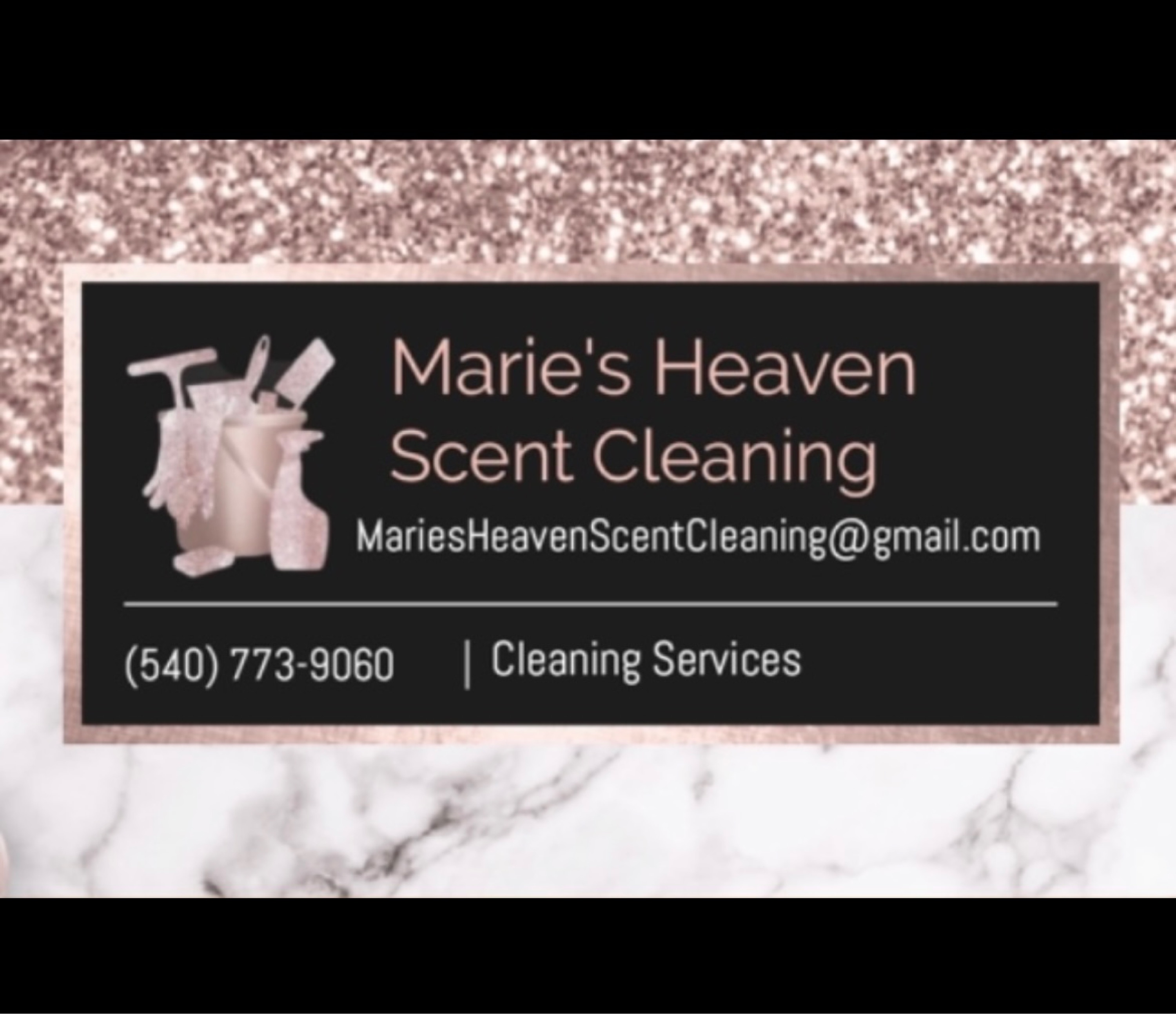 Marie's Heaven Scent Cleaning Logo