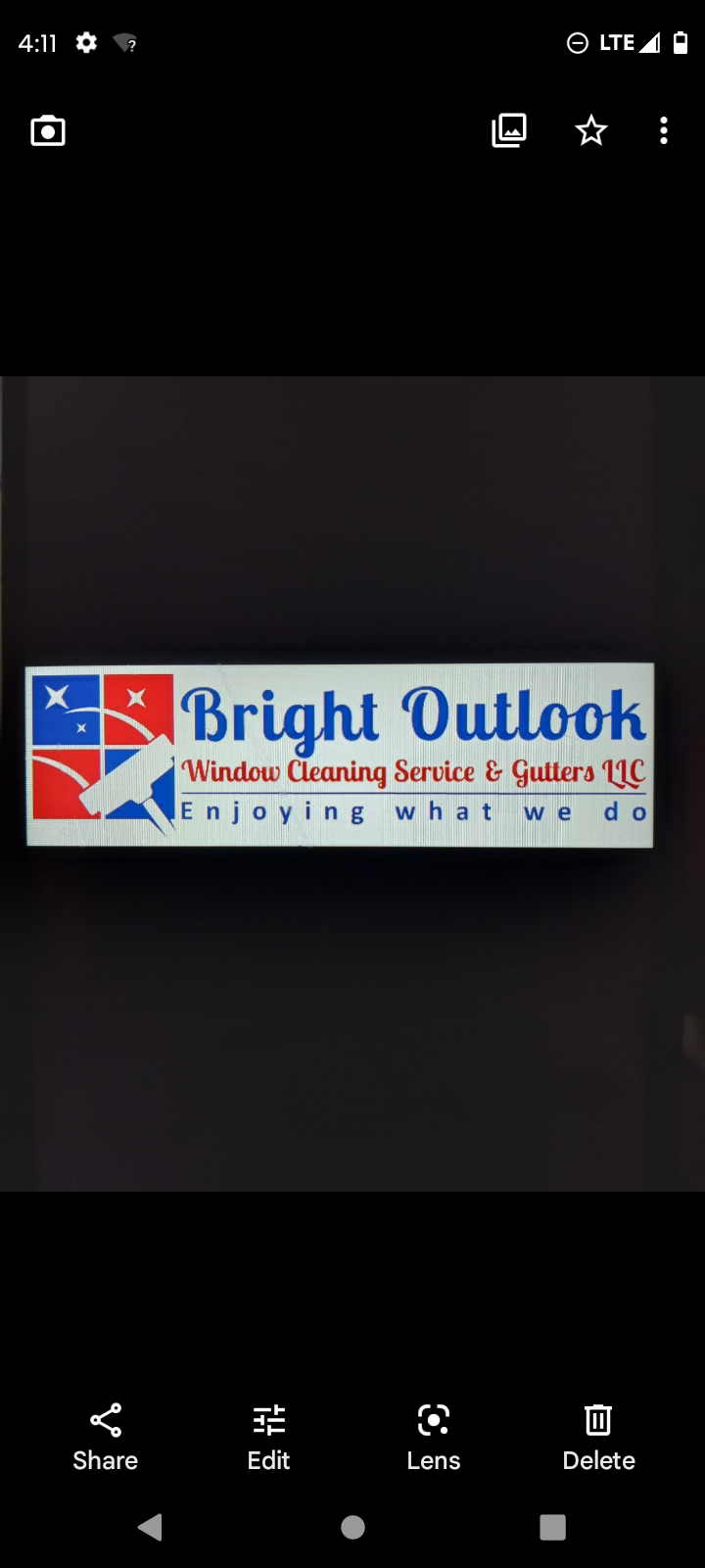 Bright Outlook Window Cleaning Service & Gutters, LLC Logo