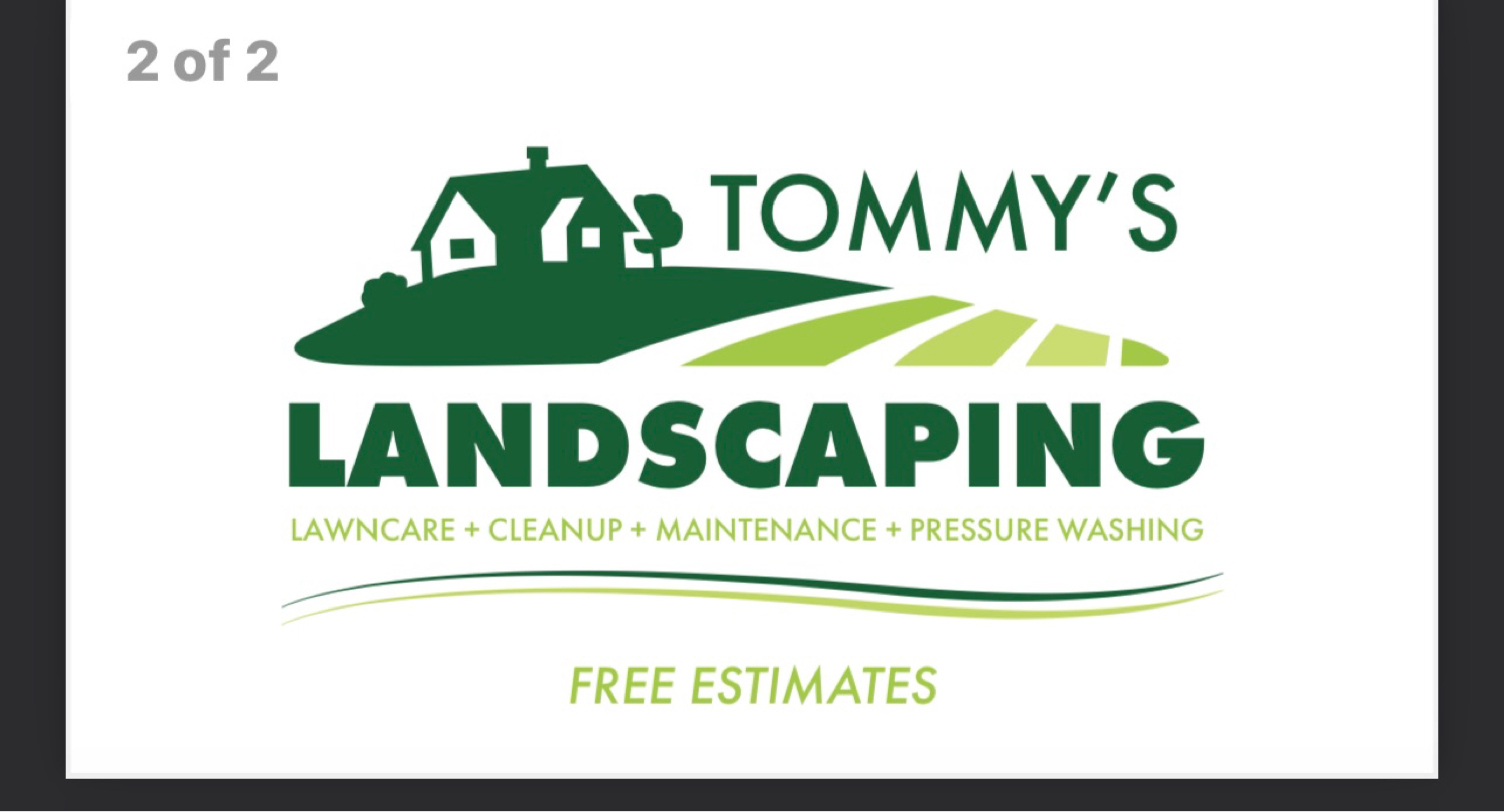 Tommys Landscaping Logo
