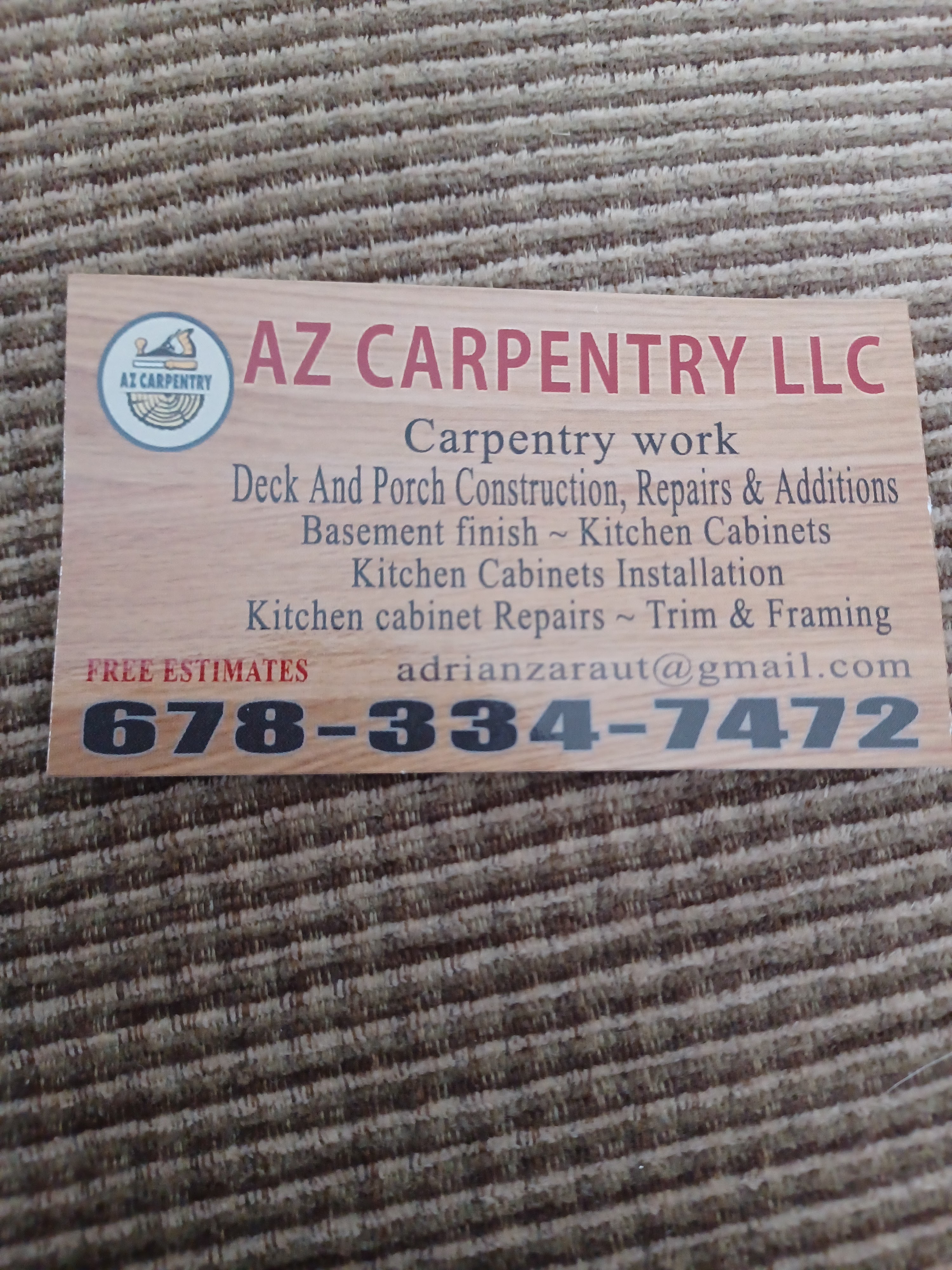 AZ Carpentry Logo