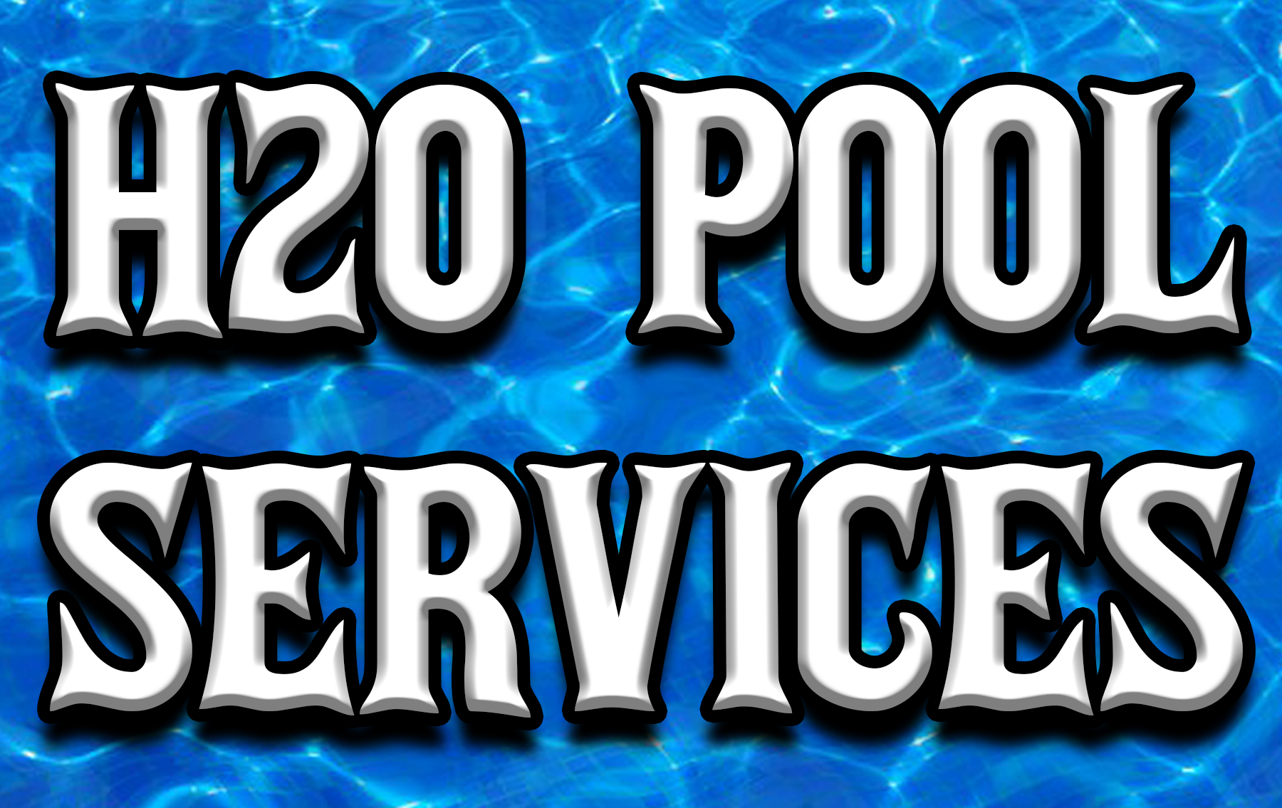 H2O Pool Services Logo