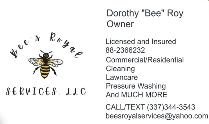 Bee's Royal Services, LLC Logo