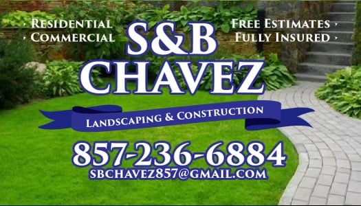 S&B Chavez Landscaping & Construction Logo