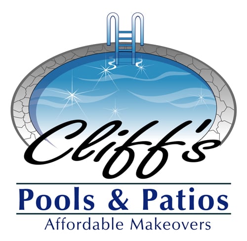 Cliff's Pools & Patios Affordable Makeovers Logo