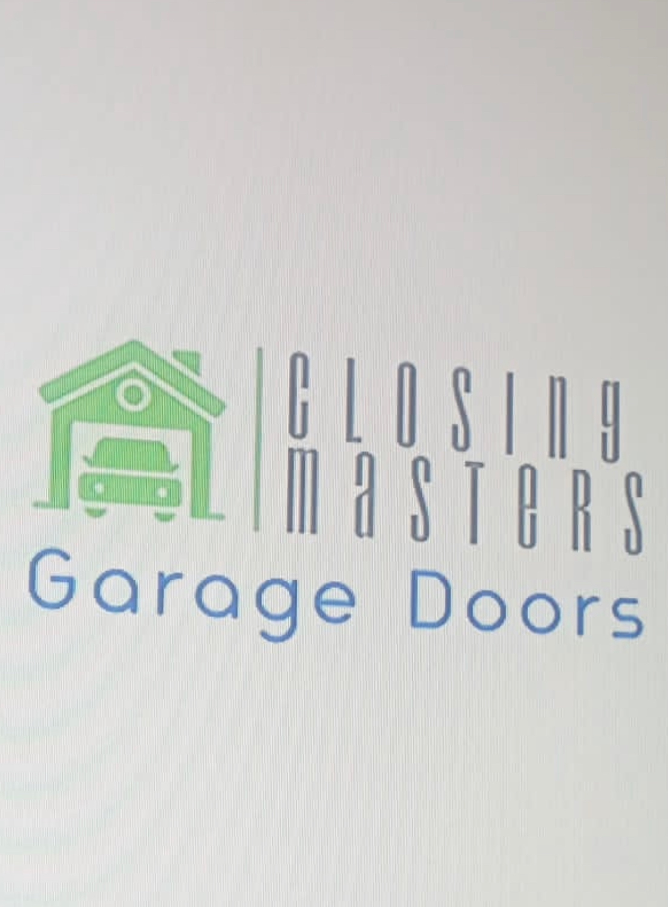 Closing Masters Garage Doors Logo