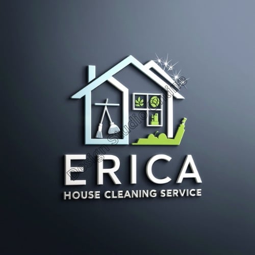 Erica House Cleaning Services Logo