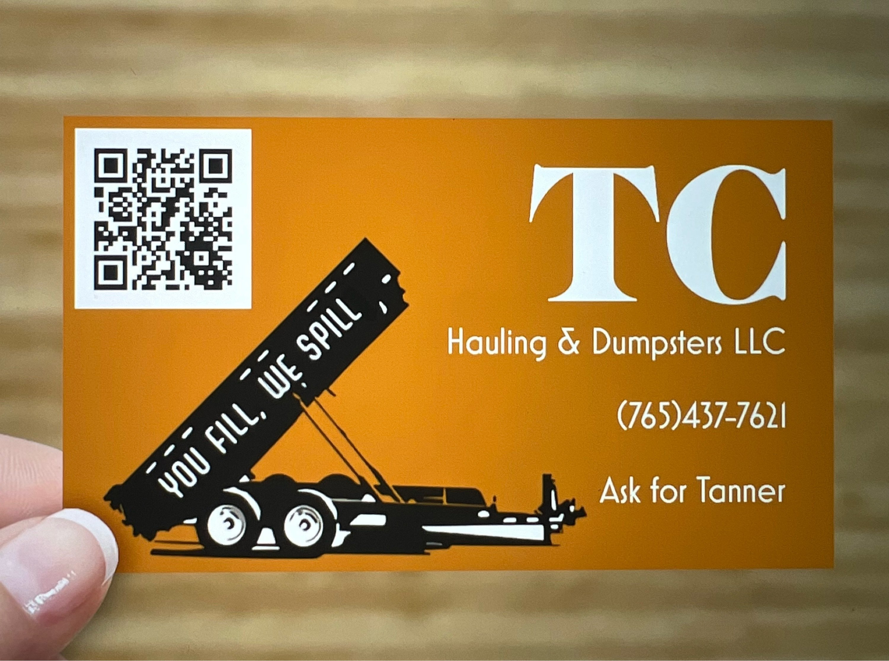 TC Hauling & Dumpsters LLC Logo