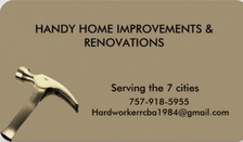 Handy Home Improvements and Renovations Logo